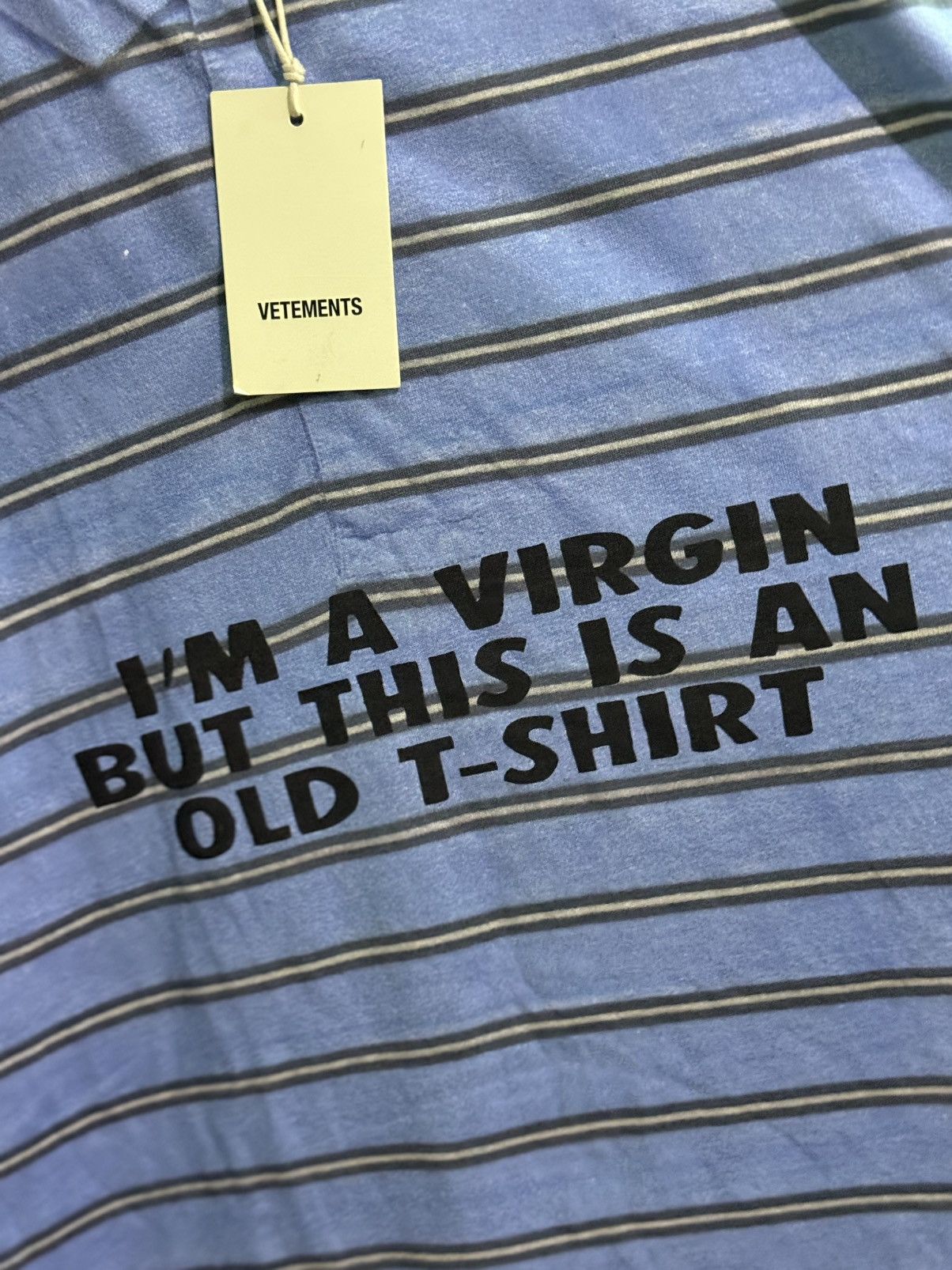 Vetements VETEMENTS Demnas Favourite Core Collection “Virgin” BNWT Size US L / EU 52-54 / 3 - 4 Thumbnail