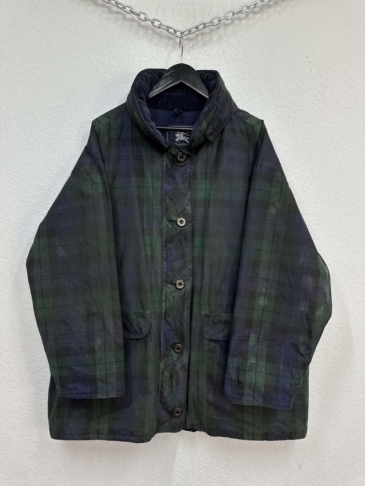 Burberry Vintage Coat Burberry Style Barbour England Coat LBG JACKET Size US L / EU 52-54 / 3 - 1 Thumbnail