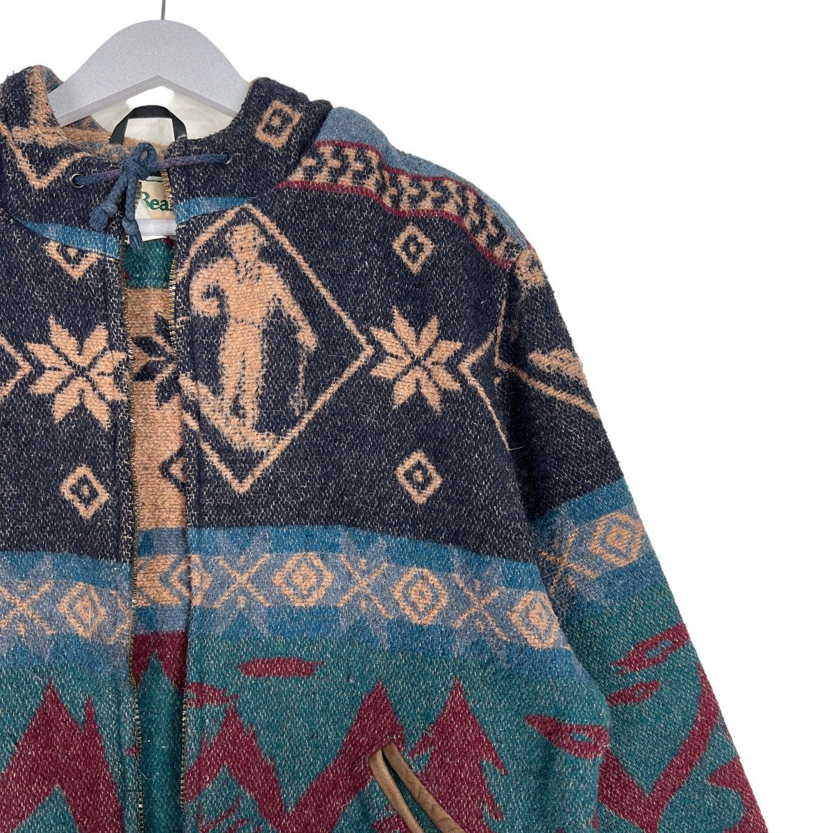 L.L. Bean 🔥 VINTAGE LL BEAN WOOL MOUNTAIN SKI MOTIVE Size US S / EU 44-46 / 1 - 7 Thumbnail