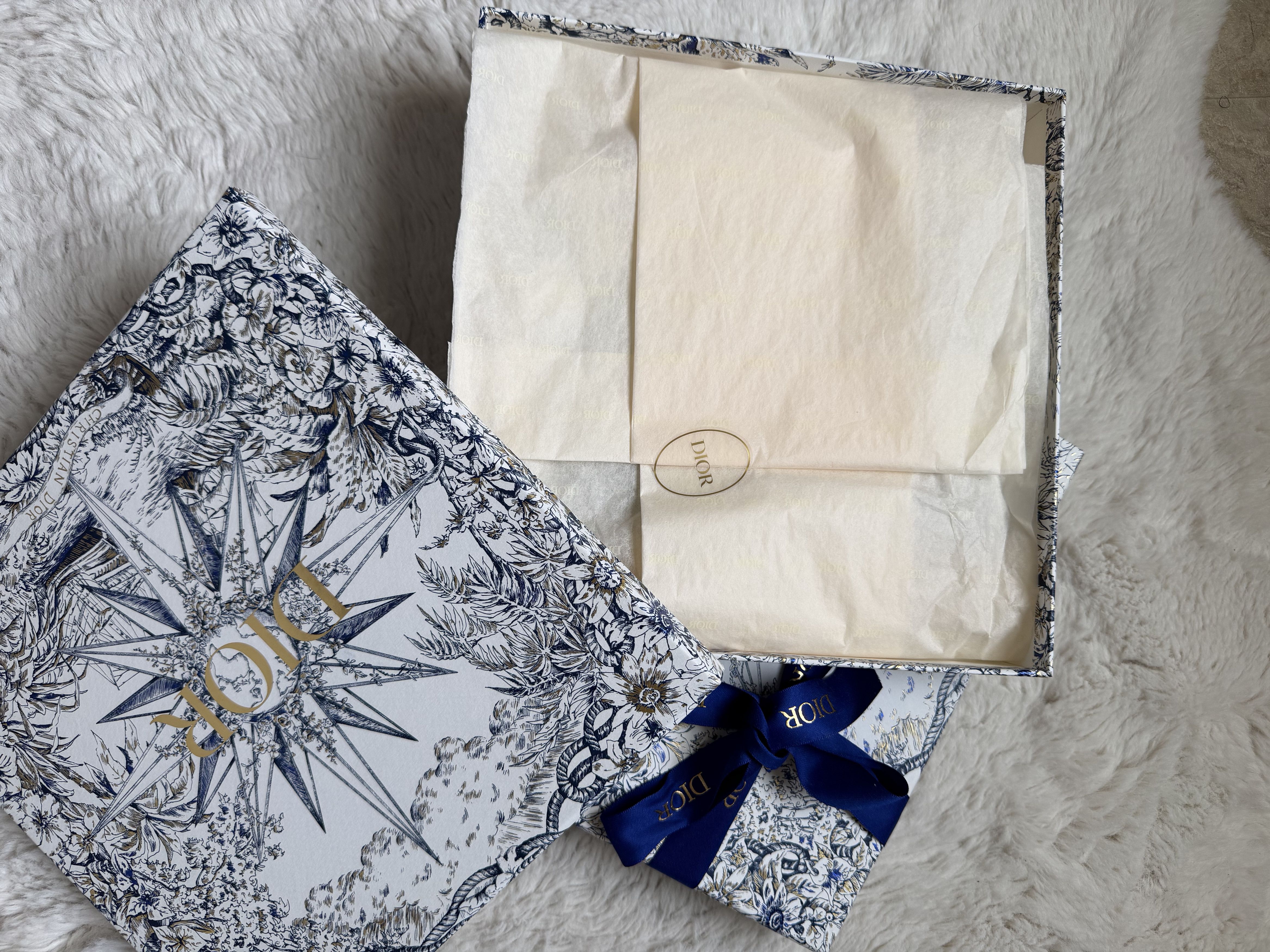 Dior Christian Dior Blue Toile de Jouy Large Notebook Size ONE SIZE - 8 Thumbnail