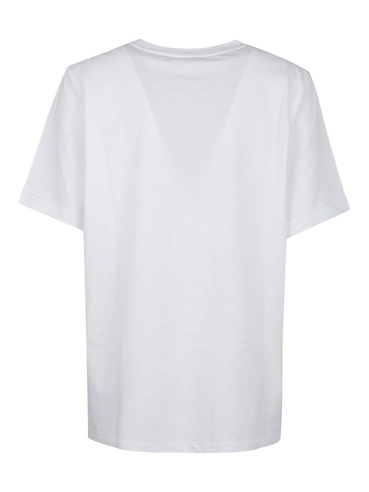 Balmain o1s1wg110526 Short Sleeve T-Shirts in White Size XL / US 12-14 / IT 48-50 - 2 Thumbnail