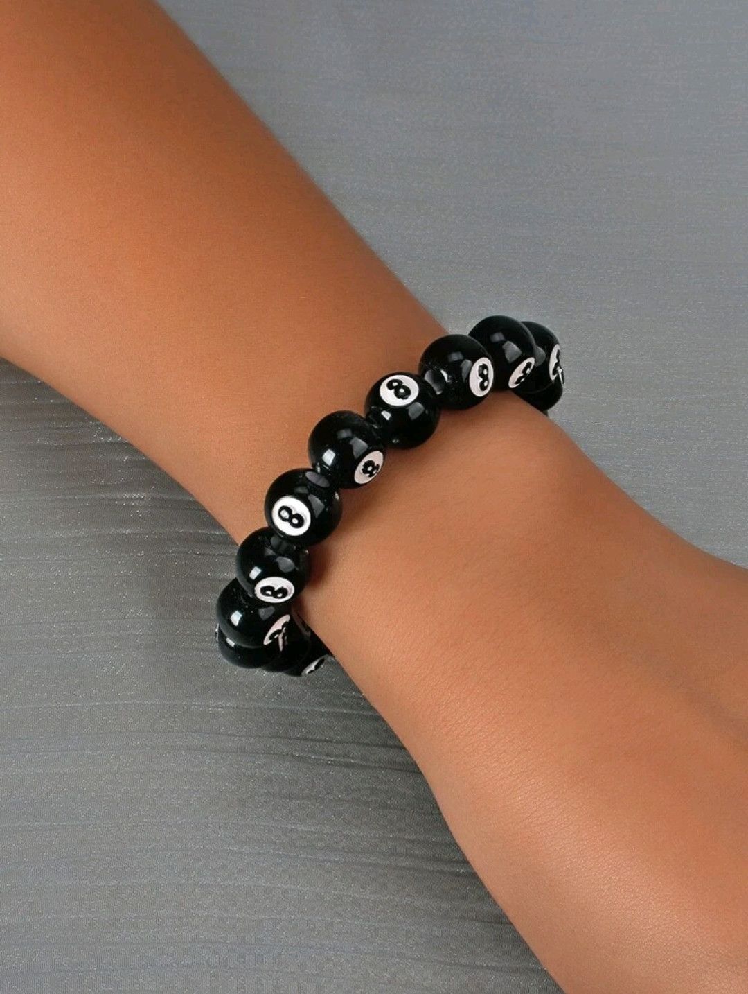 Jewelry Number 8 Design Bead Bracelet Size ONE SIZE - 1 Thumbnail