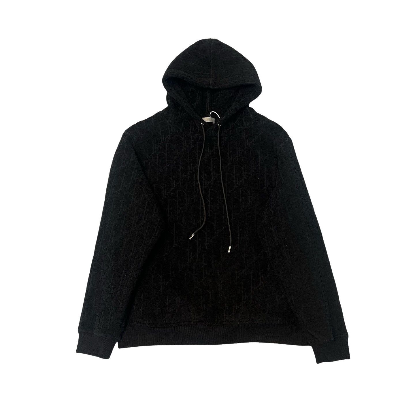 Dior × Hedi Slimane Dior Homme FORGET ME NOT black hoodie (size M