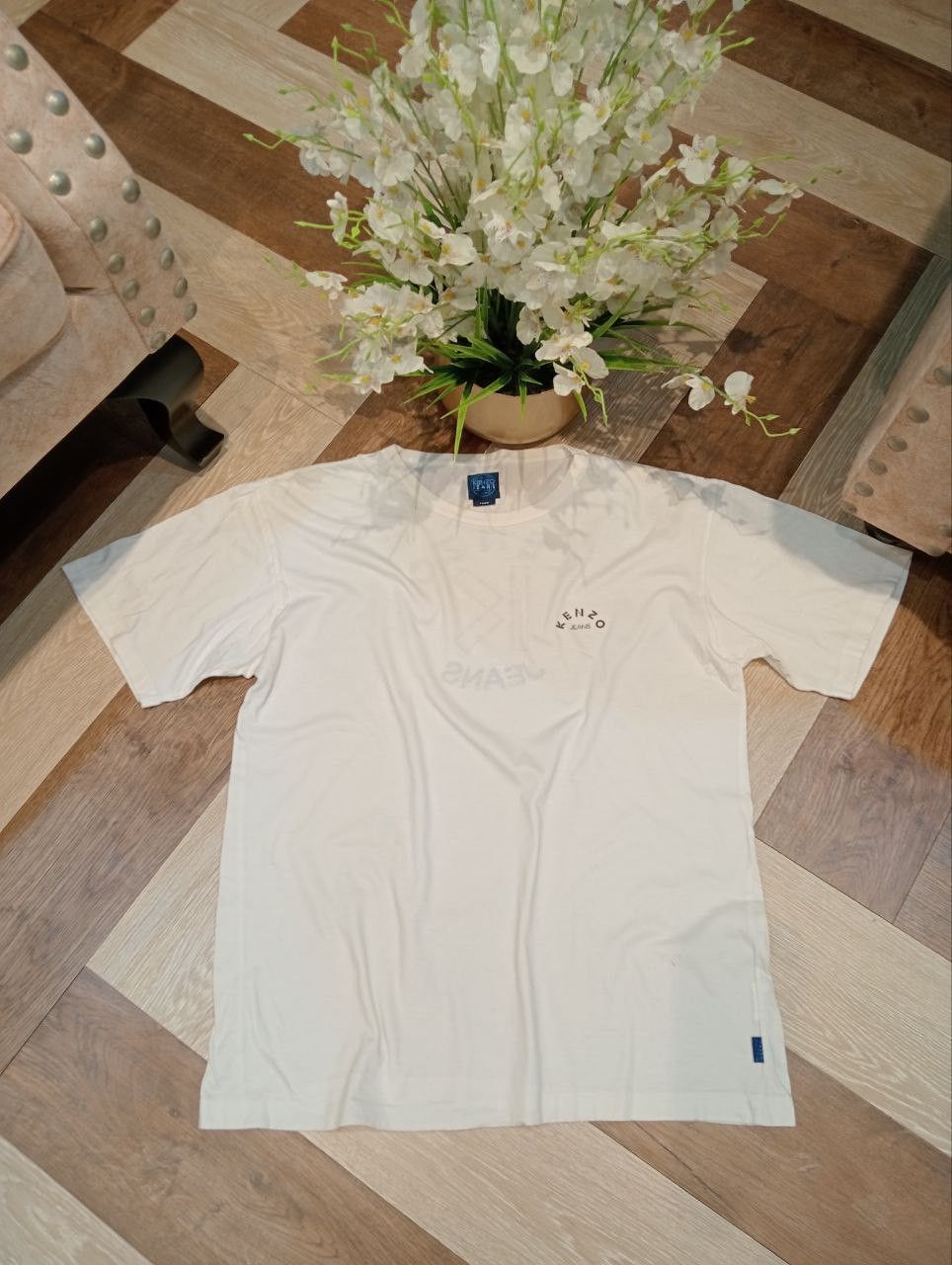 Kenzo KENZO JAPAN BIG LOGO BACKHEAT TSHIRT Size US L / EU 52-54 / 3 - 4 Thumbnail