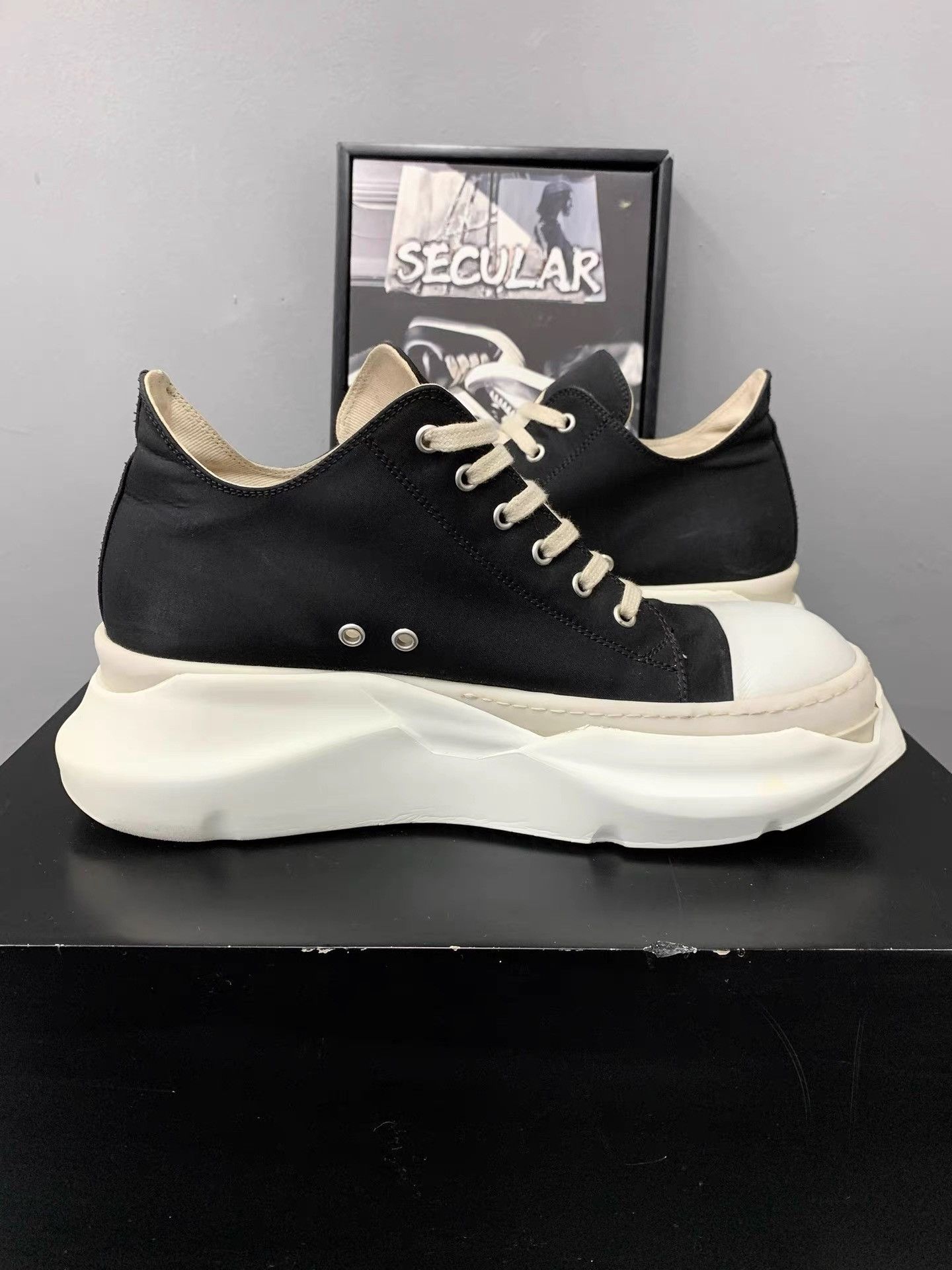 Rick Owens Rick Owens Thick Sole Low-Top Big Converse K34 Size US 10 / EU 43 - 4 Thumbnail