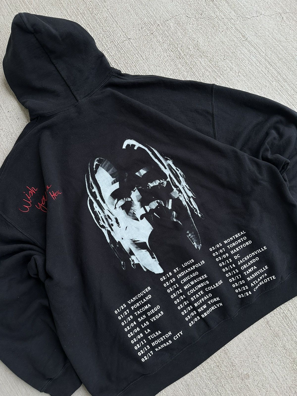 Travis Scott Astroworld Logo Hoodie Black