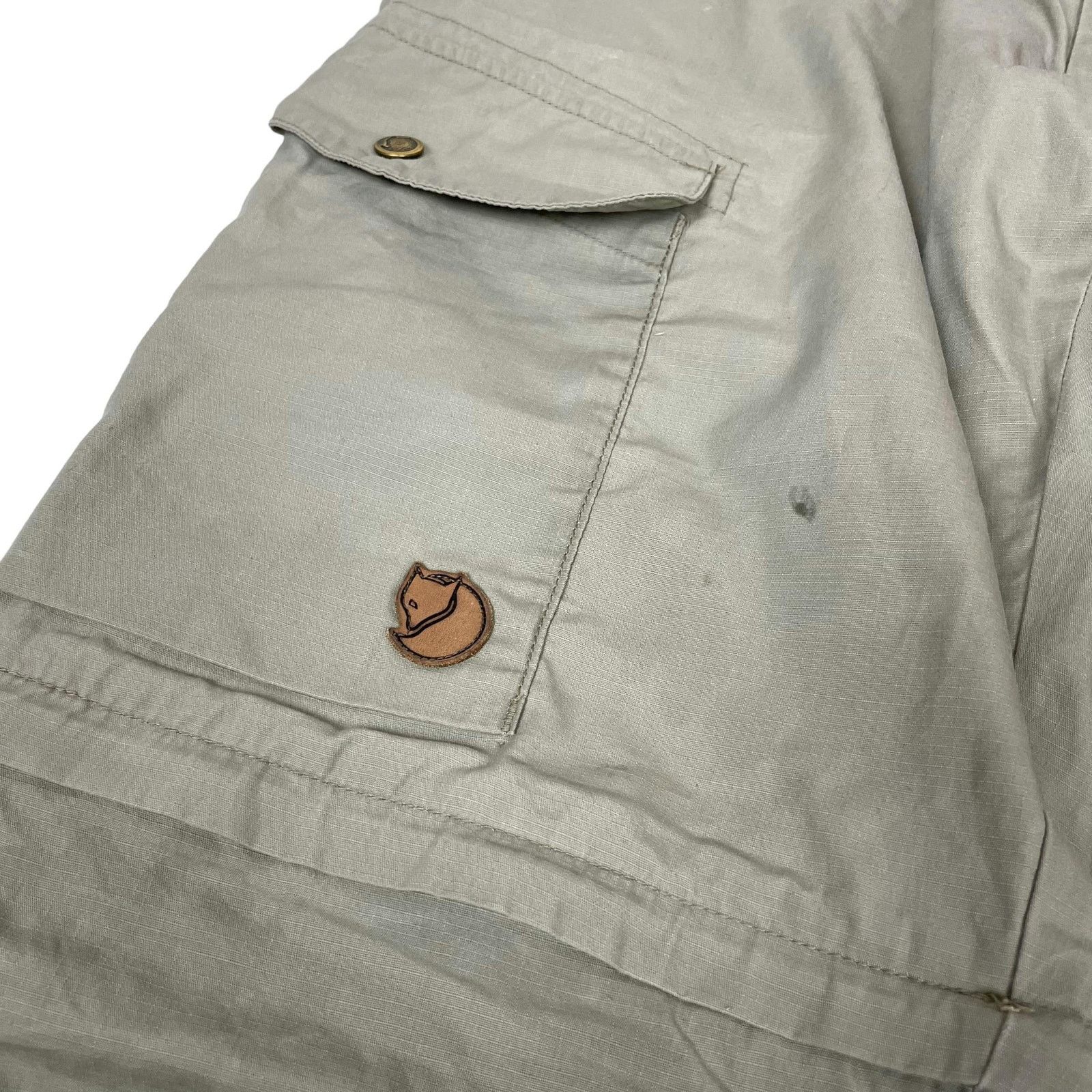 Fjallraven Fjallraven G 1000 Men's beige Ruaha Zip Off Cargo Trouser 50 Size US 30 / EU 46 - 3 Thumbnail