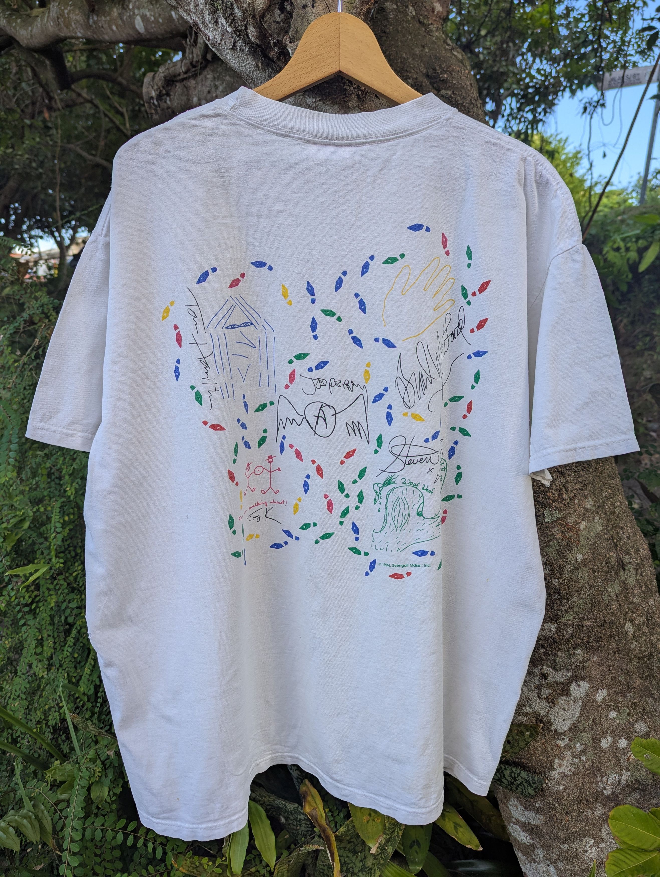 Vintage 1994 Aerosmith Hard Rock Cafe Signature Serie Tshirt