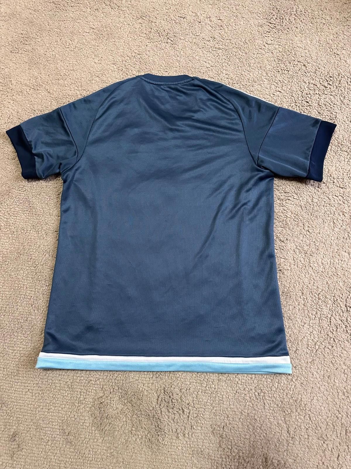 Adidas ARGENTINA ADIDAS 2015 2016 AWAY FOOTBALL SOCCER JERSEY Size US L / EU 52-54 / 3 - 7 Thumbnail