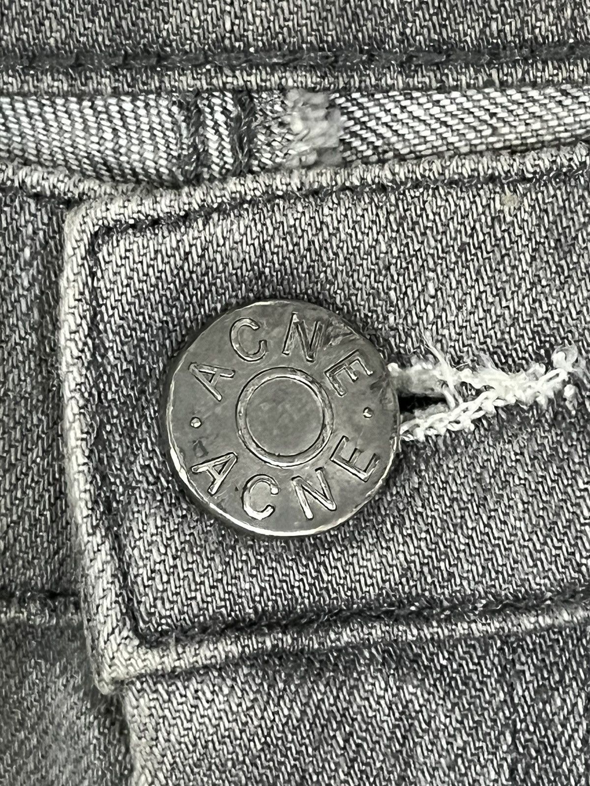 Acne Studios Acne Studios Max Tarnish Leather Patches Paint Splat Jeans Size US 29 - 11 Thumbnail