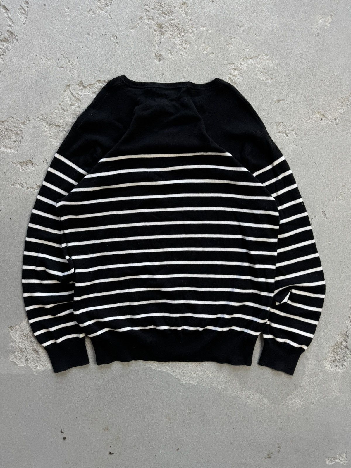 Polo Ralph Lauren × Ralph Lauren × Vintage 90S RALPH LAUREN VINTAGE OLD MONEY KNIT STRIPED SWEATER Size US L / EU 52-54 / 3 - 4 Thumbnail