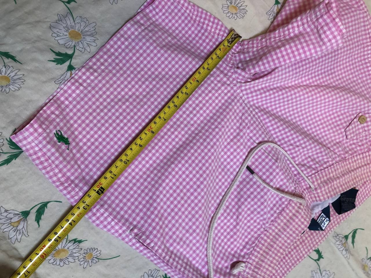 Polo Ralph Lauren Polo Ralph Lauren Swimwear Short Pink White Vintage Size US 32 / EU 48 - 7 Thumbnail