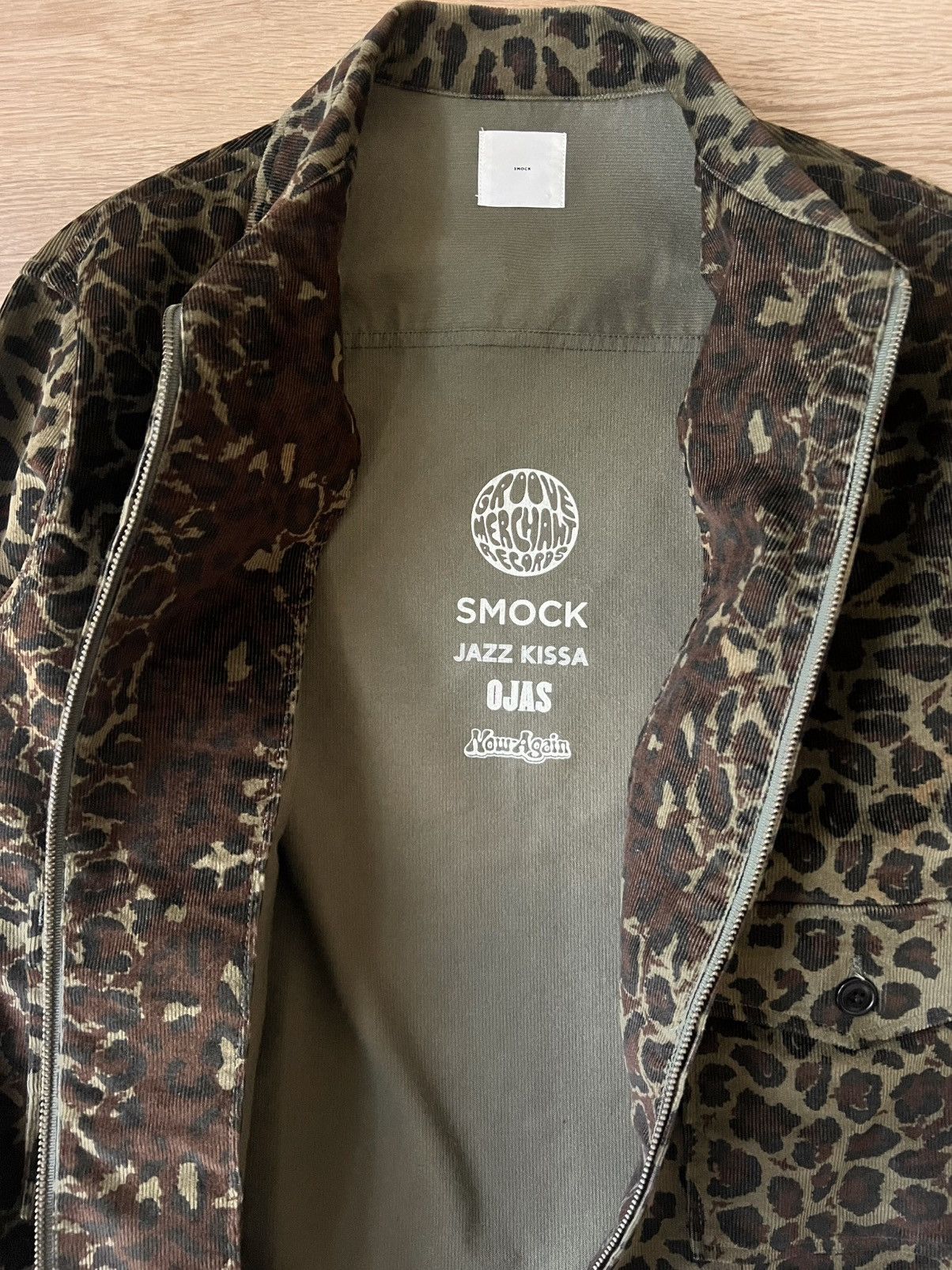 SMOCK Smock Mohawk General Store Corduroy Zip Jacket Cheetah Print Size US M / EU 48-50 / 2 - 4 Thumbnail