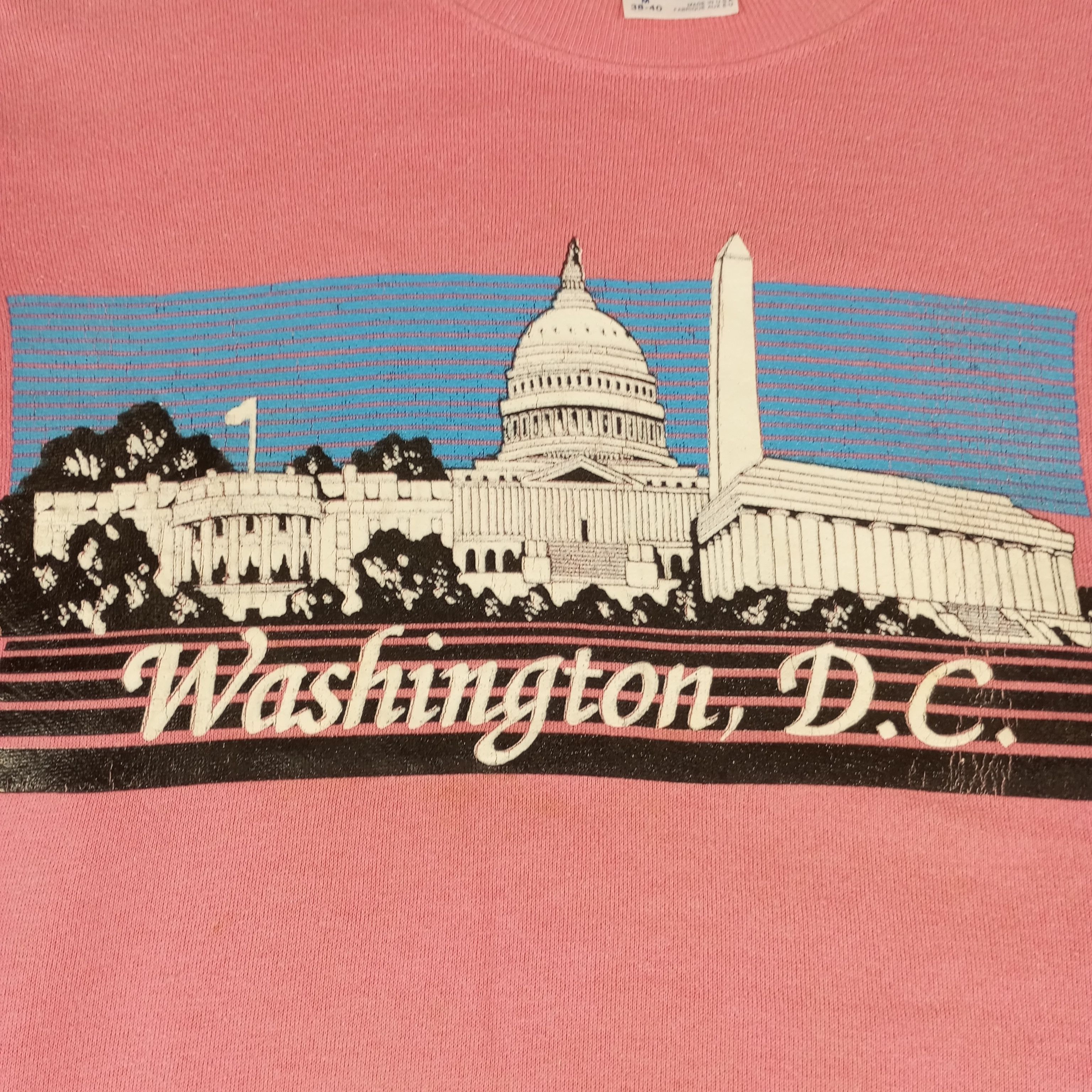 Vintage Washington DC Streetwear Style Sweatshirt Size US S / EU 44-46 / 1 - 2 Thumbnail