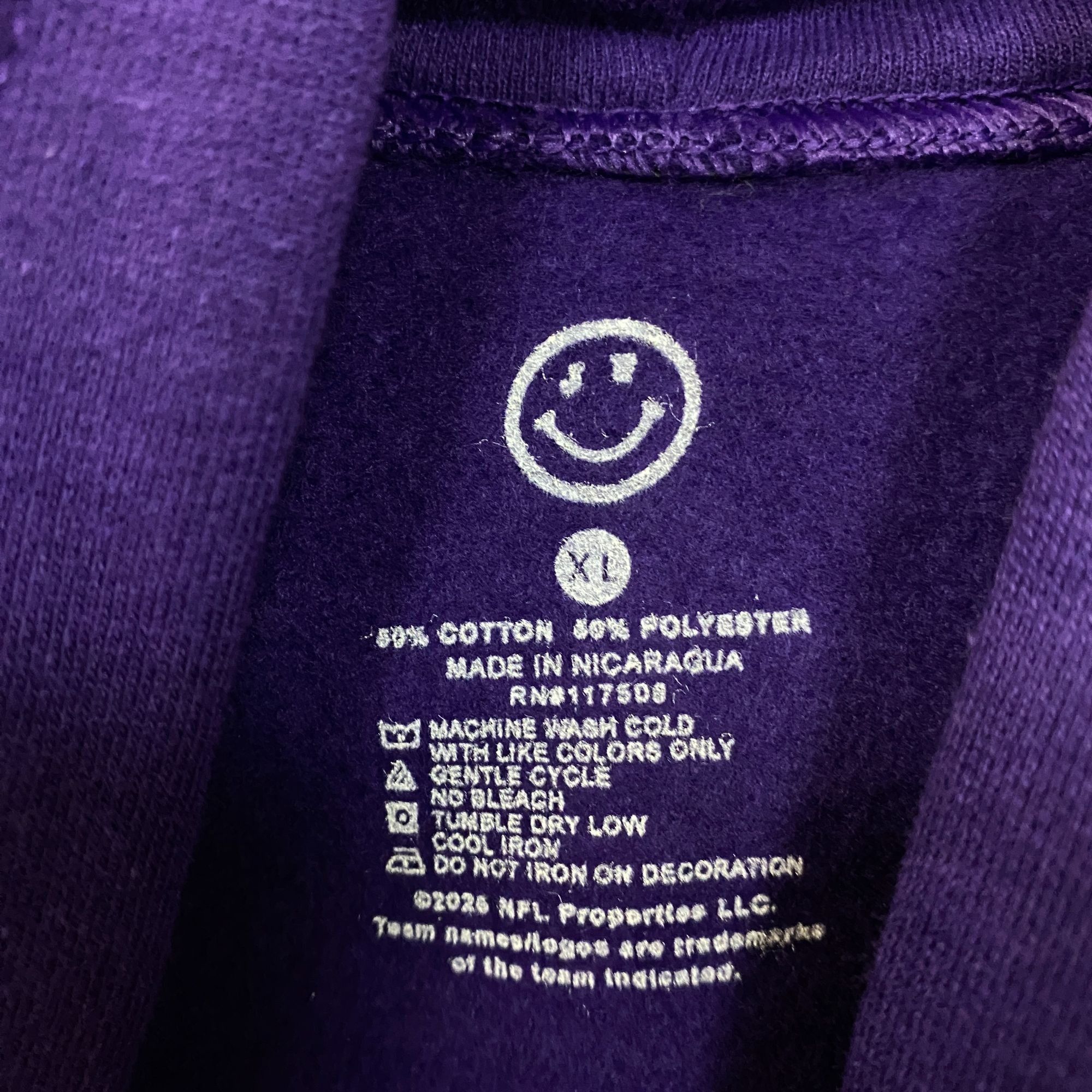 Other Minnesota Vikings Logo Graphic Pullover Hoodie XL Size US XL / EU 56 / 4 - 4 Thumbnail