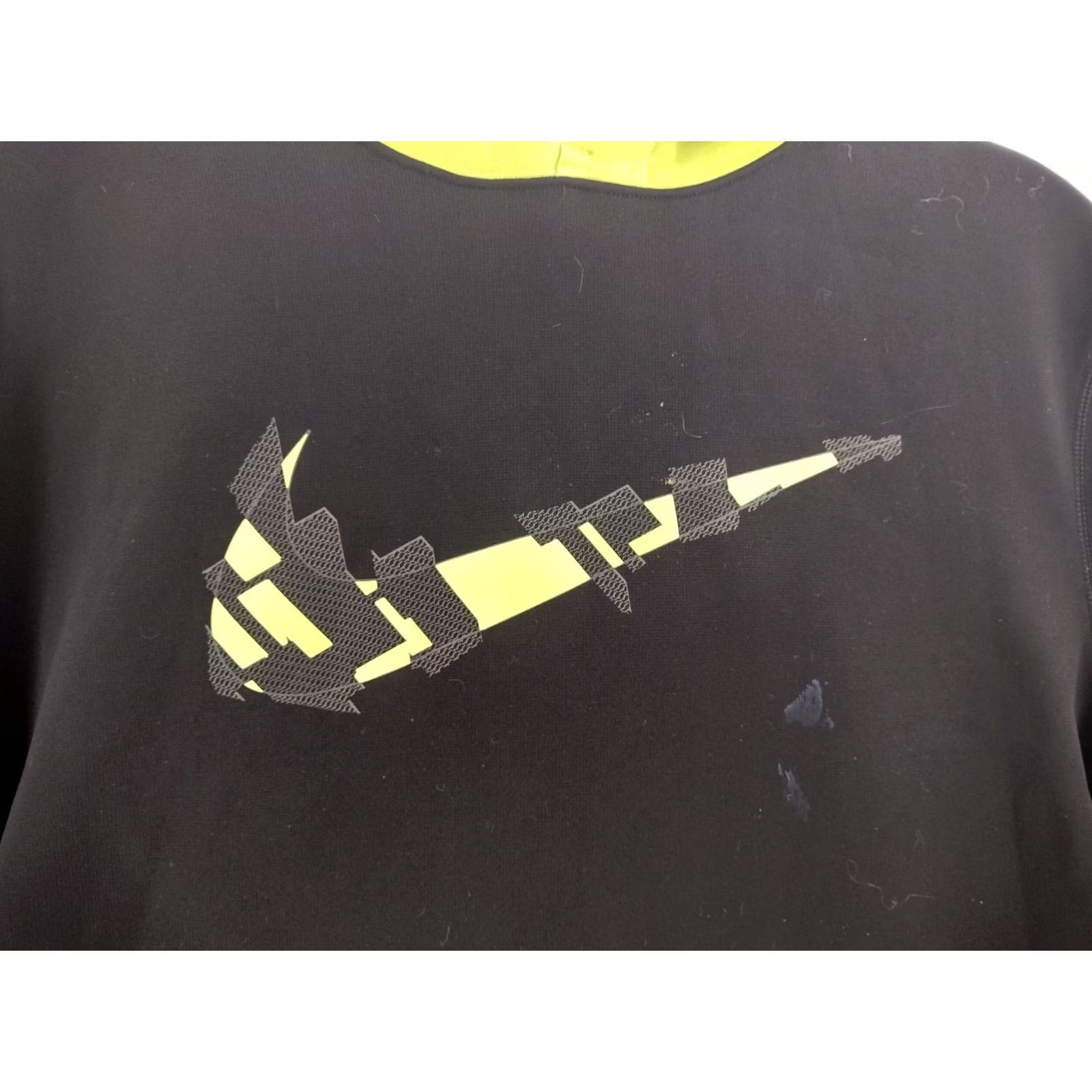 Nike Nike Hoodie Mens Large Black Pullover Swoosh Therma Fit Size US L / EU 52-54 / 3 - 4 Thumbnail