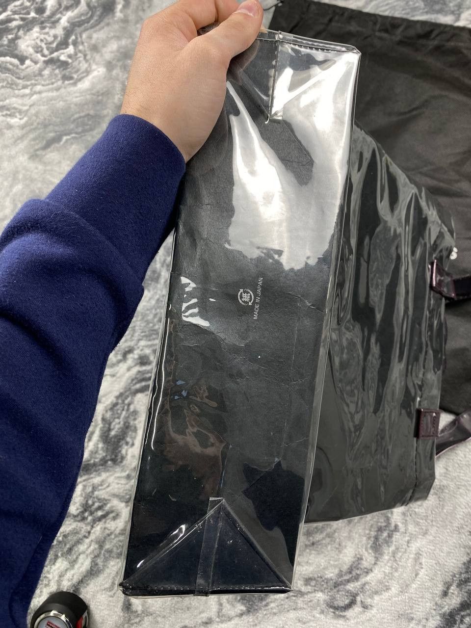 Comme des Garcons Comme Des Garcons Market PVC Tote Bag Black Size ONE SIZE - 3 Thumbnail