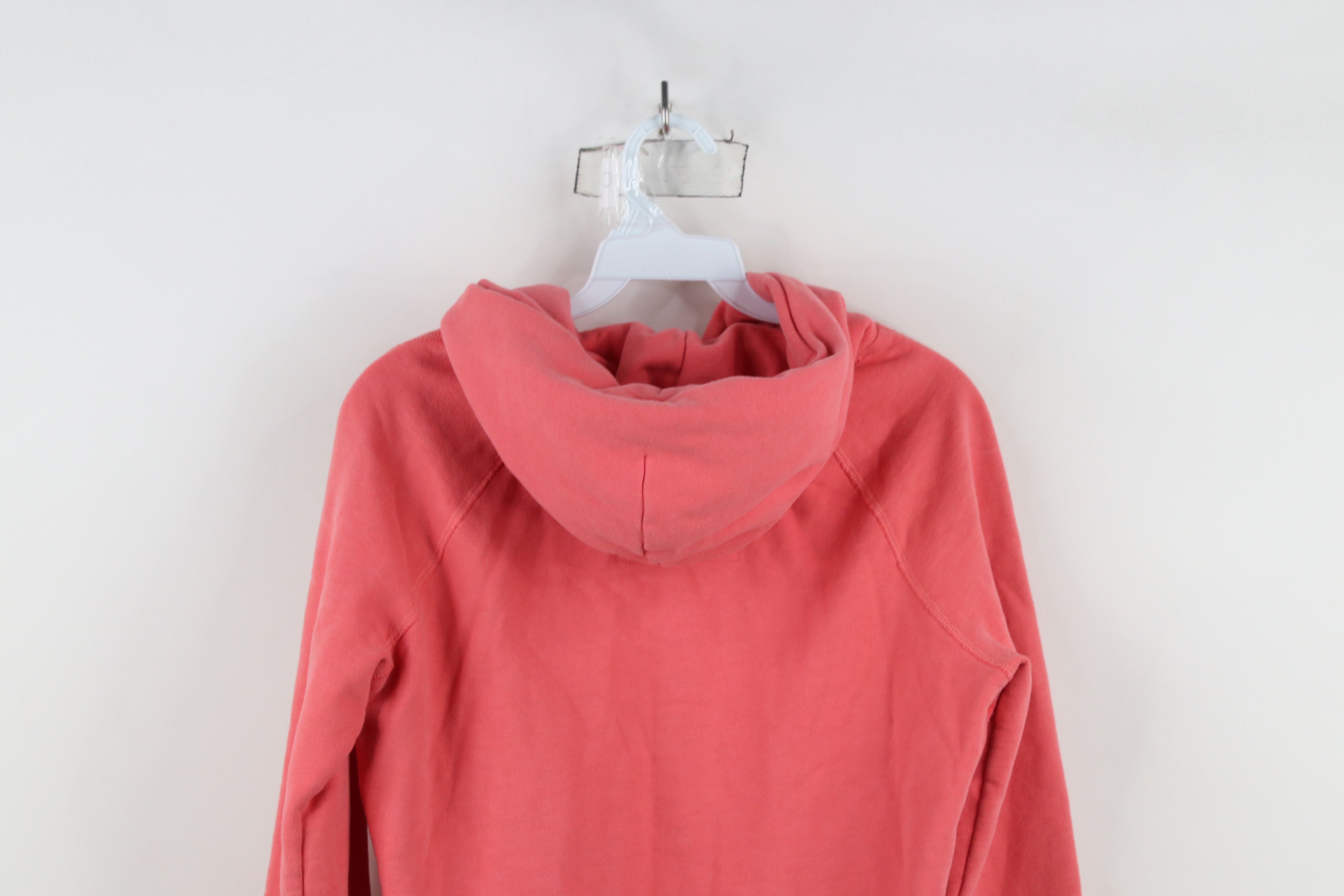 Abercrombie & Fitch × Vintage Vintage 90s Y2K Abercrombie & Fitch Script Hoodie Pink Size L / US 10 / IT 46 - 11 Thumbnail