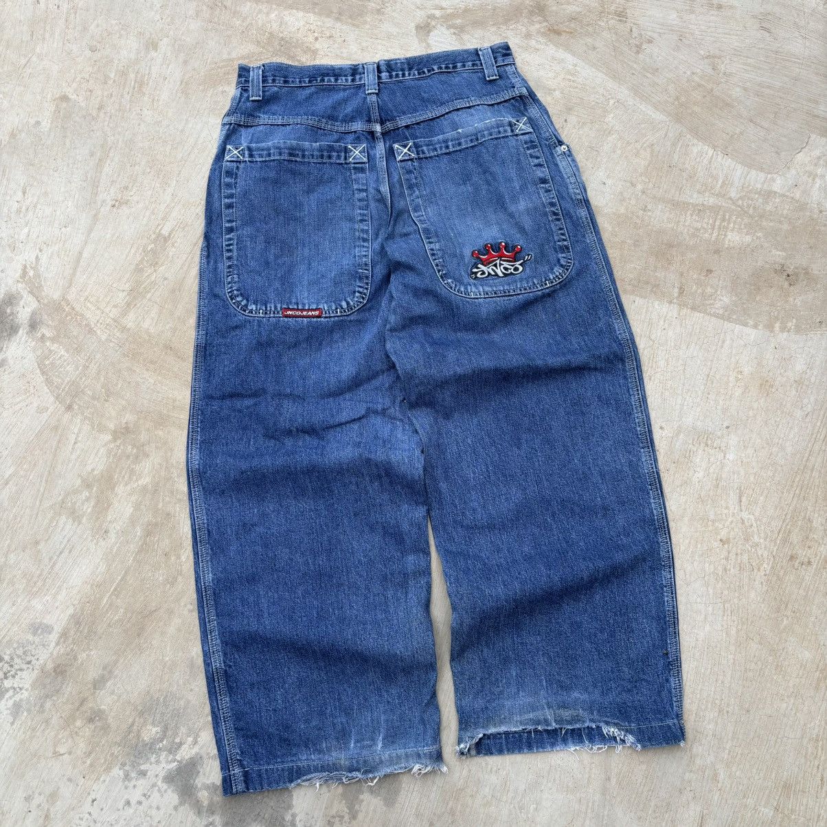 JINCO  Vintage JNCO Jeans 90s The Low Down Tribal Dragon Men's