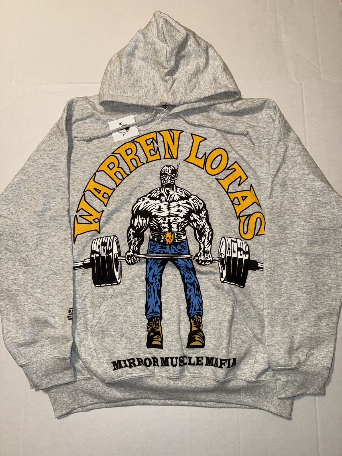 Warren Lotas WARREN LOTAS HOODIE MIRROR MUSCLE MAFIA MMM DEADLIFT