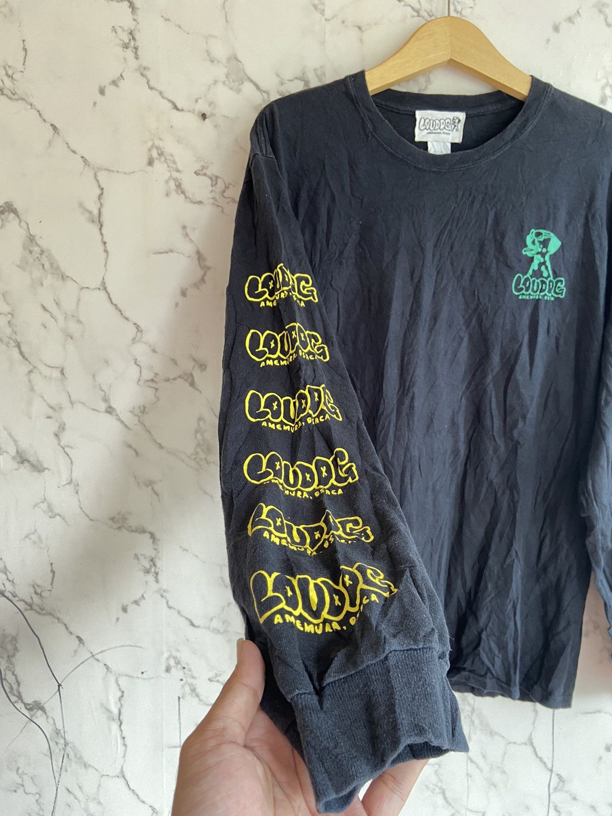Band Tees × Vintage Lou Dog Ska Punk Band Longsleeve Size US L / EU 52-54 / 3 - 5 Thumbnail