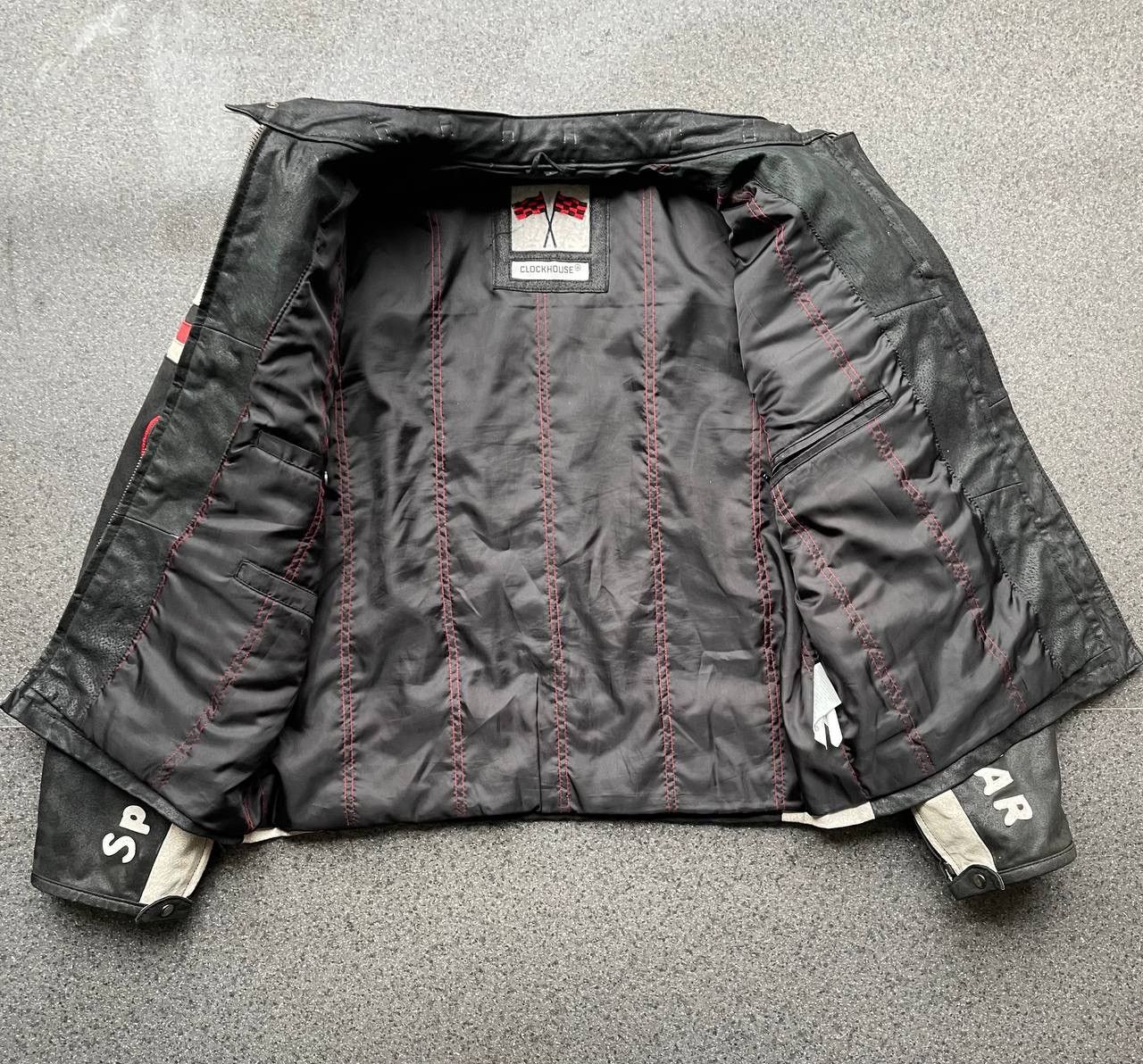 Vintage Vintage Racing Moto Leather Jacket Bike Team Size US M / EU 48-50 / 2 - 6 Thumbnail
