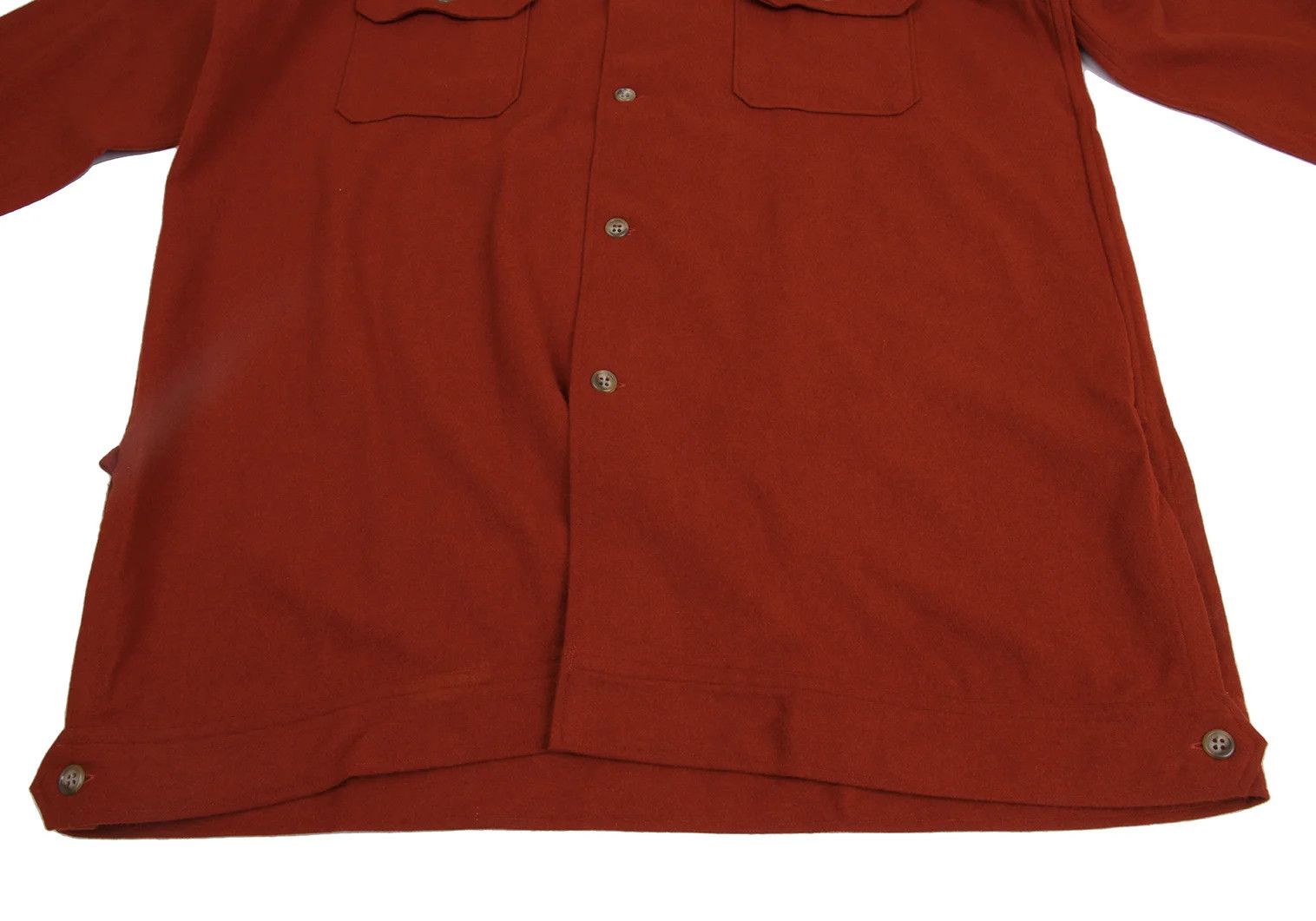 Yohji Yamamoto Yohji Yamamoto Flannel Open Collar Shirt Size US L / EU 52-54 / 3 - 7 Thumbnail