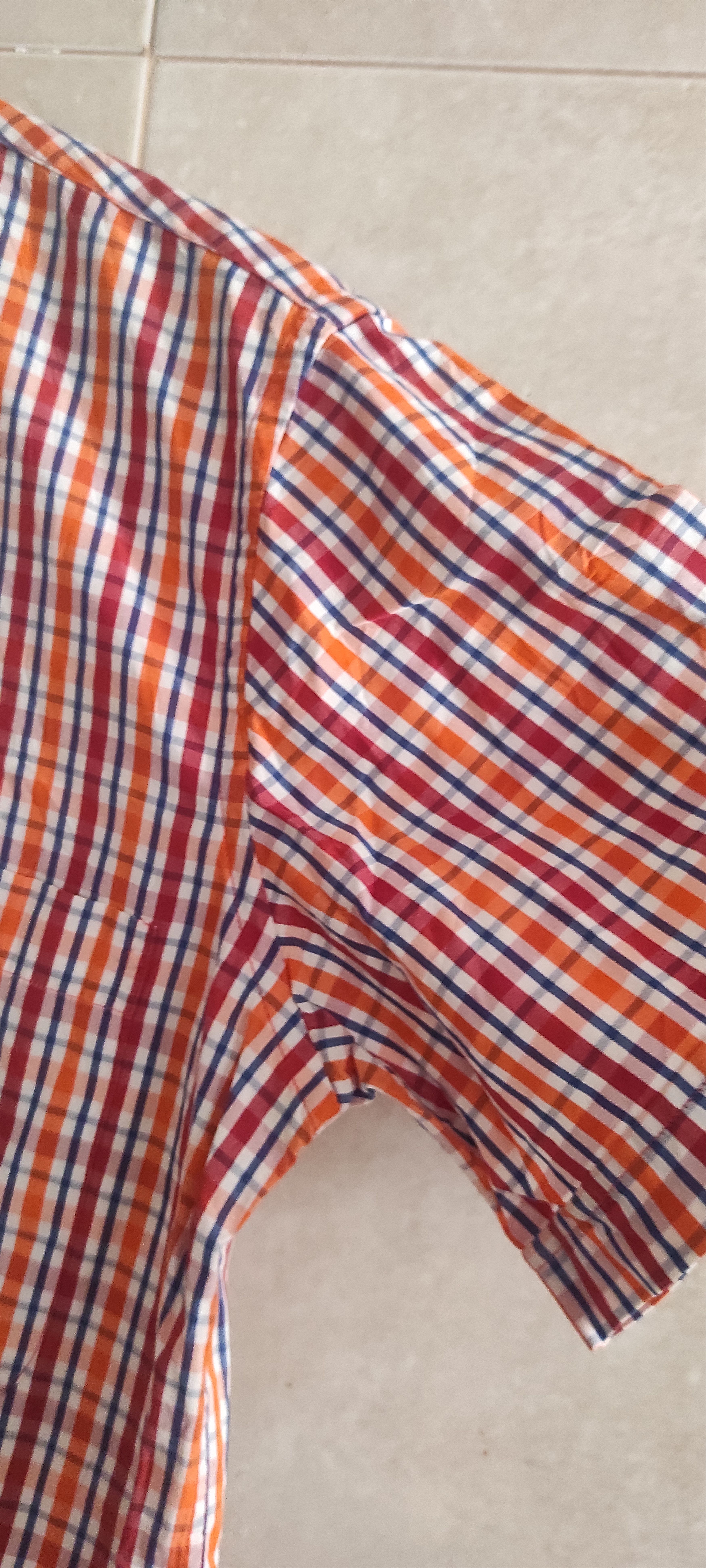 Paul & Shark Paul & Shark Mens Gingham Short Sleeve Shirt M Size US M / EU 48-50 / 2 - 8 Thumbnail