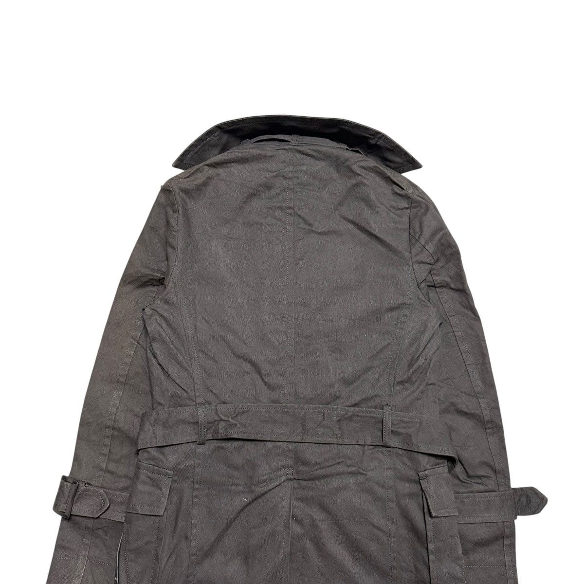 Yohji Yamamoto Y’s Yohji Yamamoto Hard Cotton Leather Coat Size US S / EU 44-46 / 1 - 13 Thumbnail