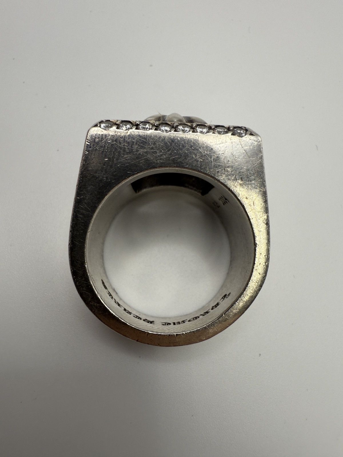 Chrome Hearts Chrome Hearts Diamond CH Plus Signet Ring Size ONE SIZE - 12 Thumbnail