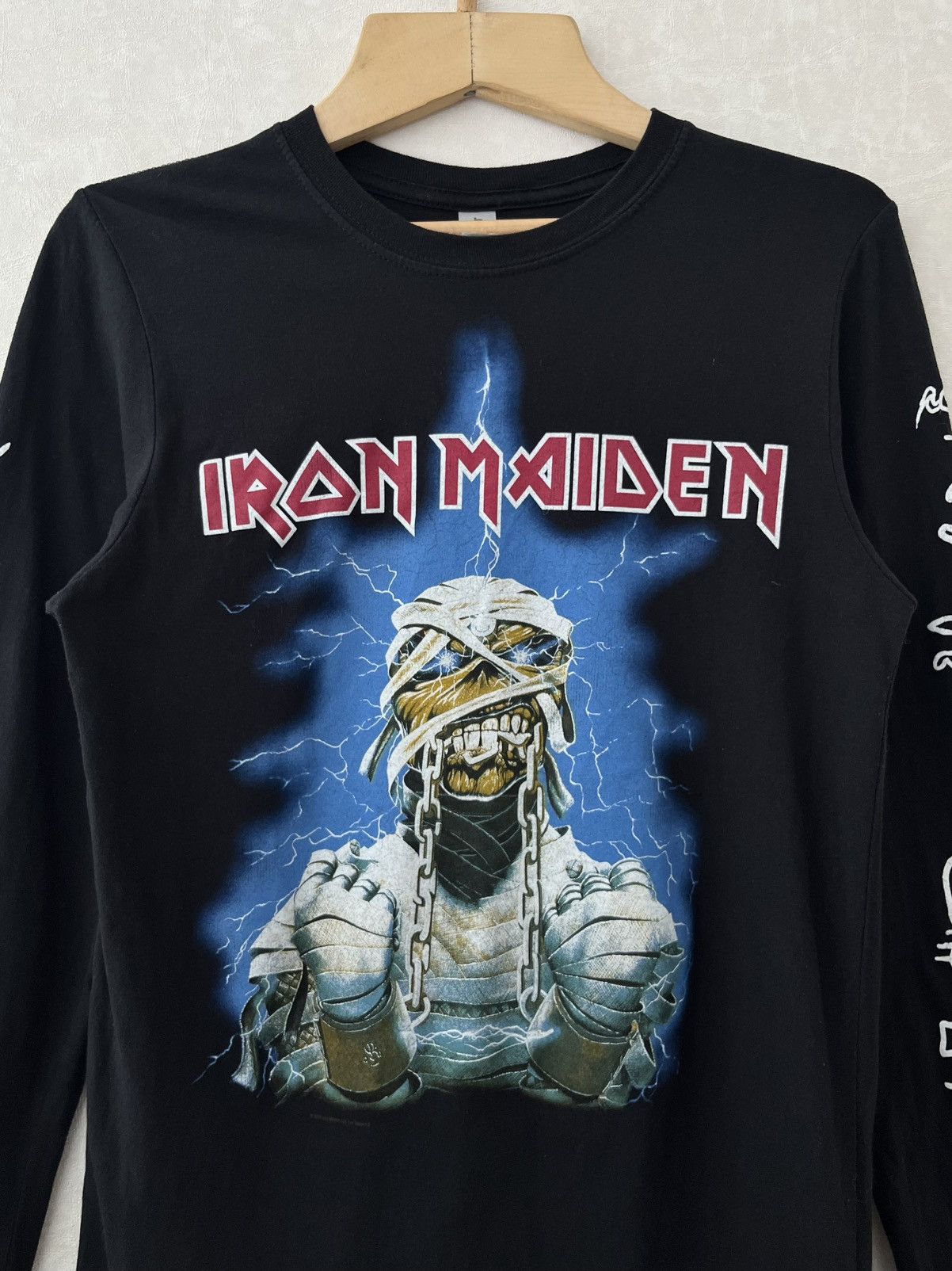 Iron Maiden Iron Maden World Slavery Tour 2019 Long Sleeve Size US S / EU 44-46 / 1 - 2 Thumbnail