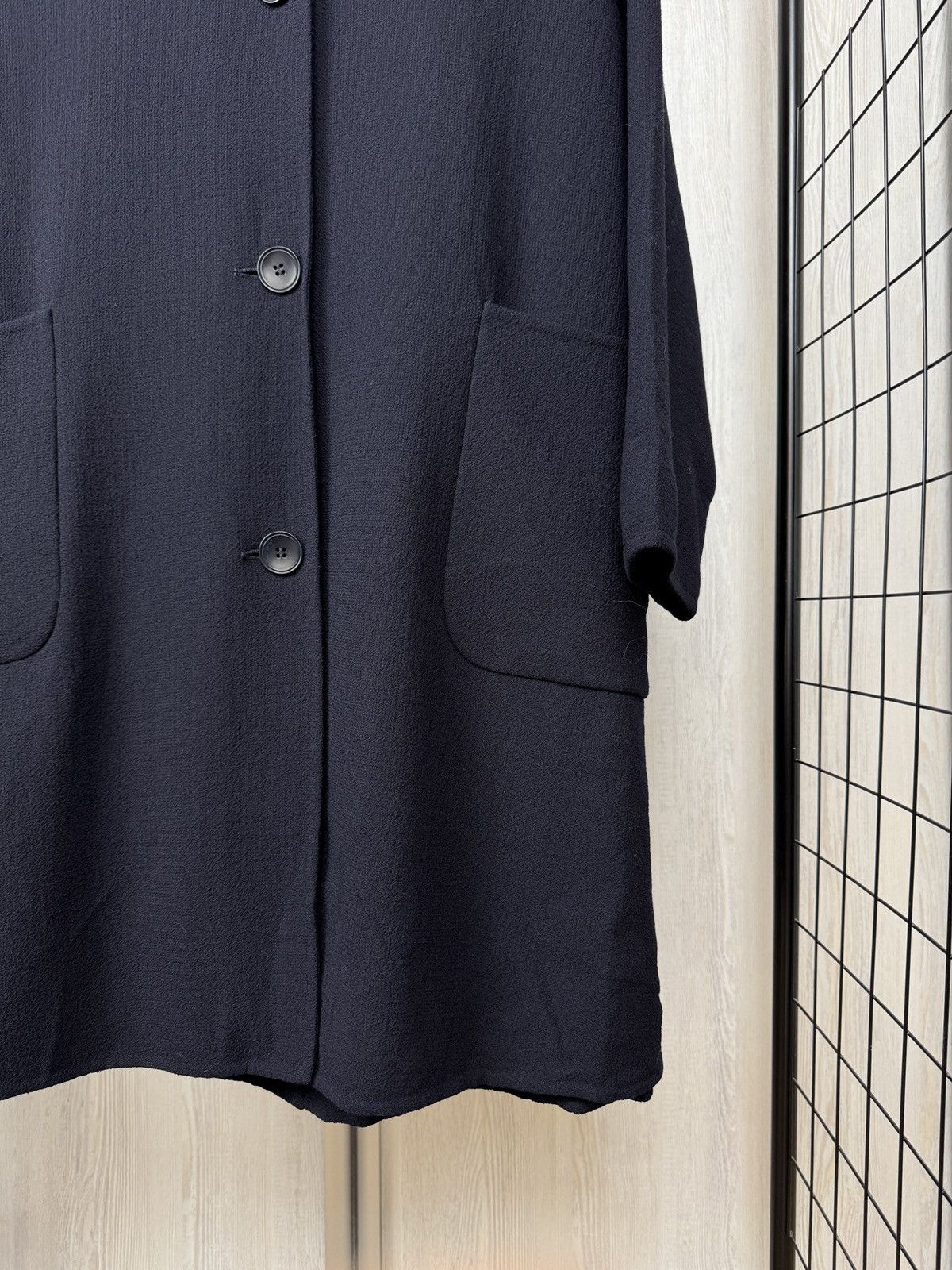 Max Mara Max Mara midnight blue shirt-style wool coat Size M / US 6-8 / IT 42-44 - 6 Thumbnail