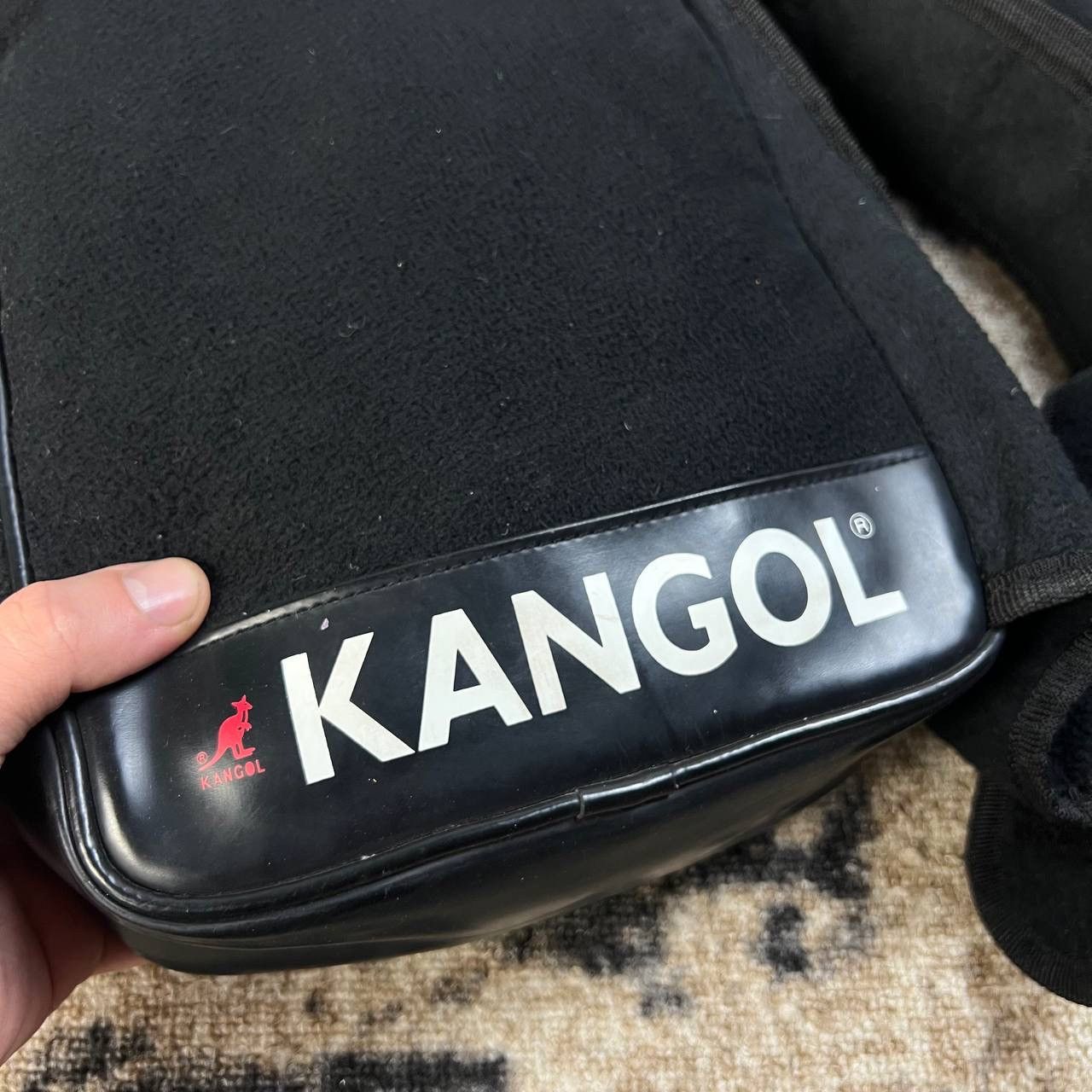 Kangol Kangol Big Logo Vintage Y2K Fleece Sling Bag Size ONE SIZE - 5 Thumbnail