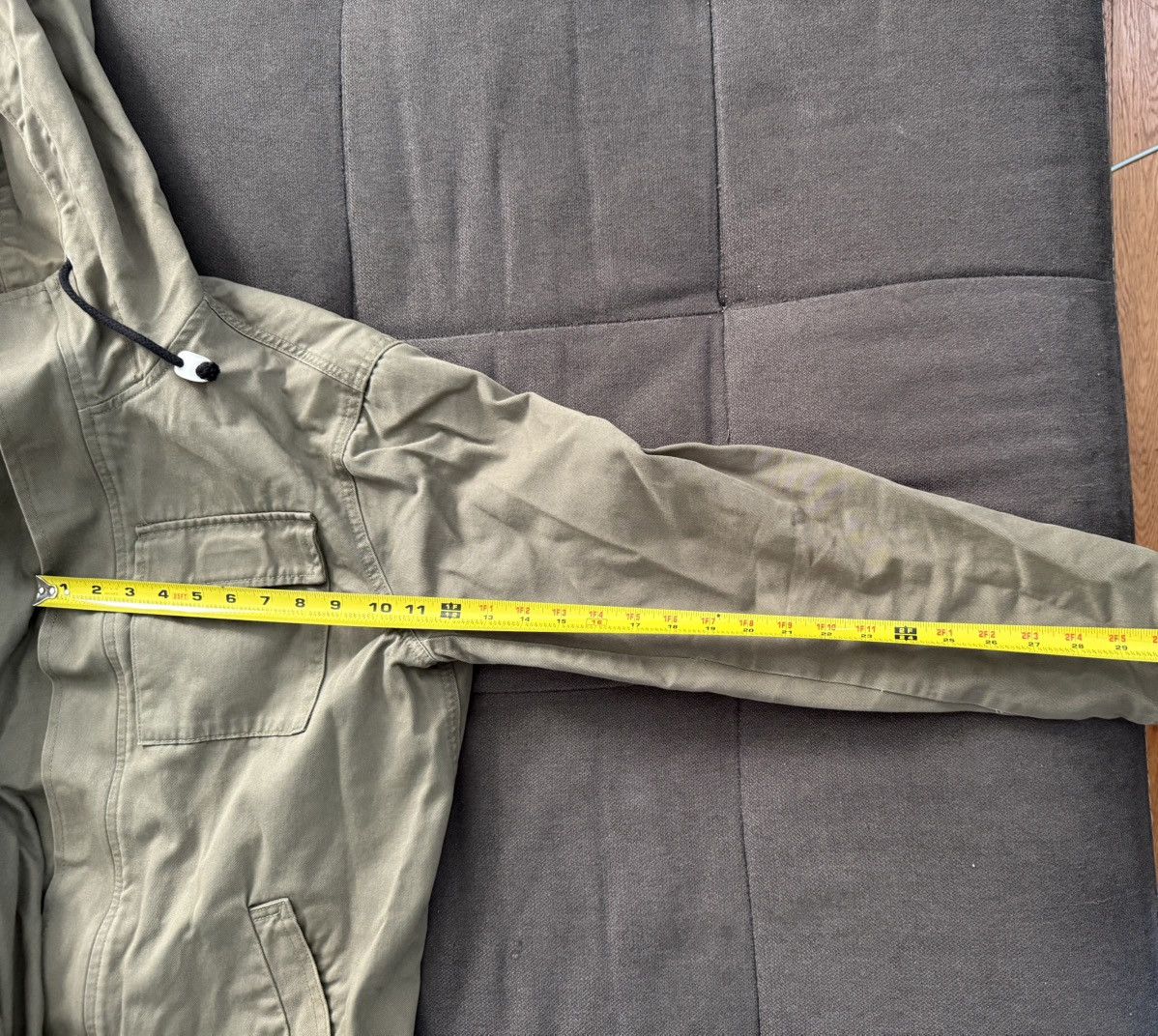 Divided H&M Divided Army Green Hooded Parka Size US M / EU 48-50 / 2 - 6 Thumbnail