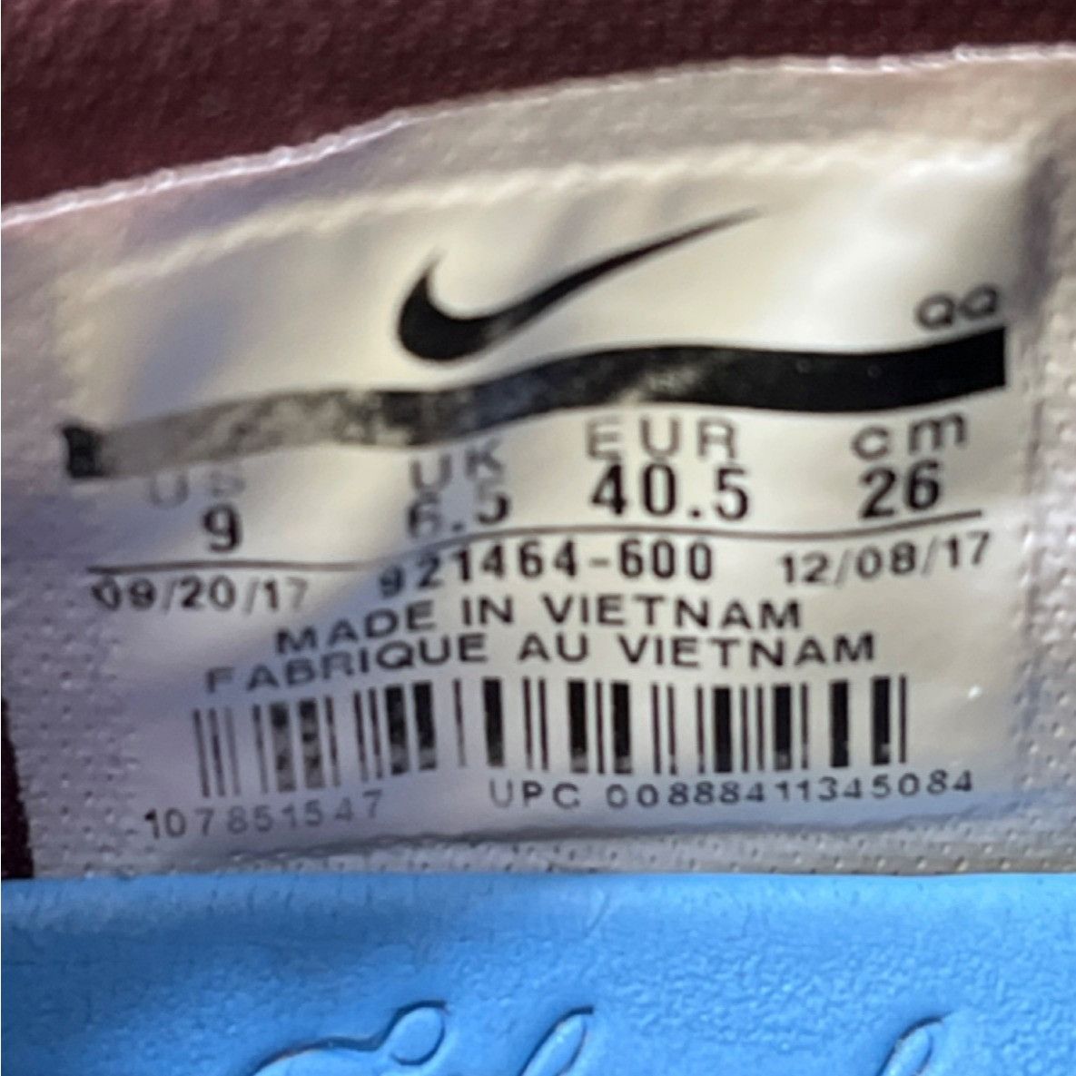 Nike Nike SB Solarsoft Women's Burgundy Casual Shoes/Sneakers Sz Size US 9 / IT 39 - 7 Thumbnail