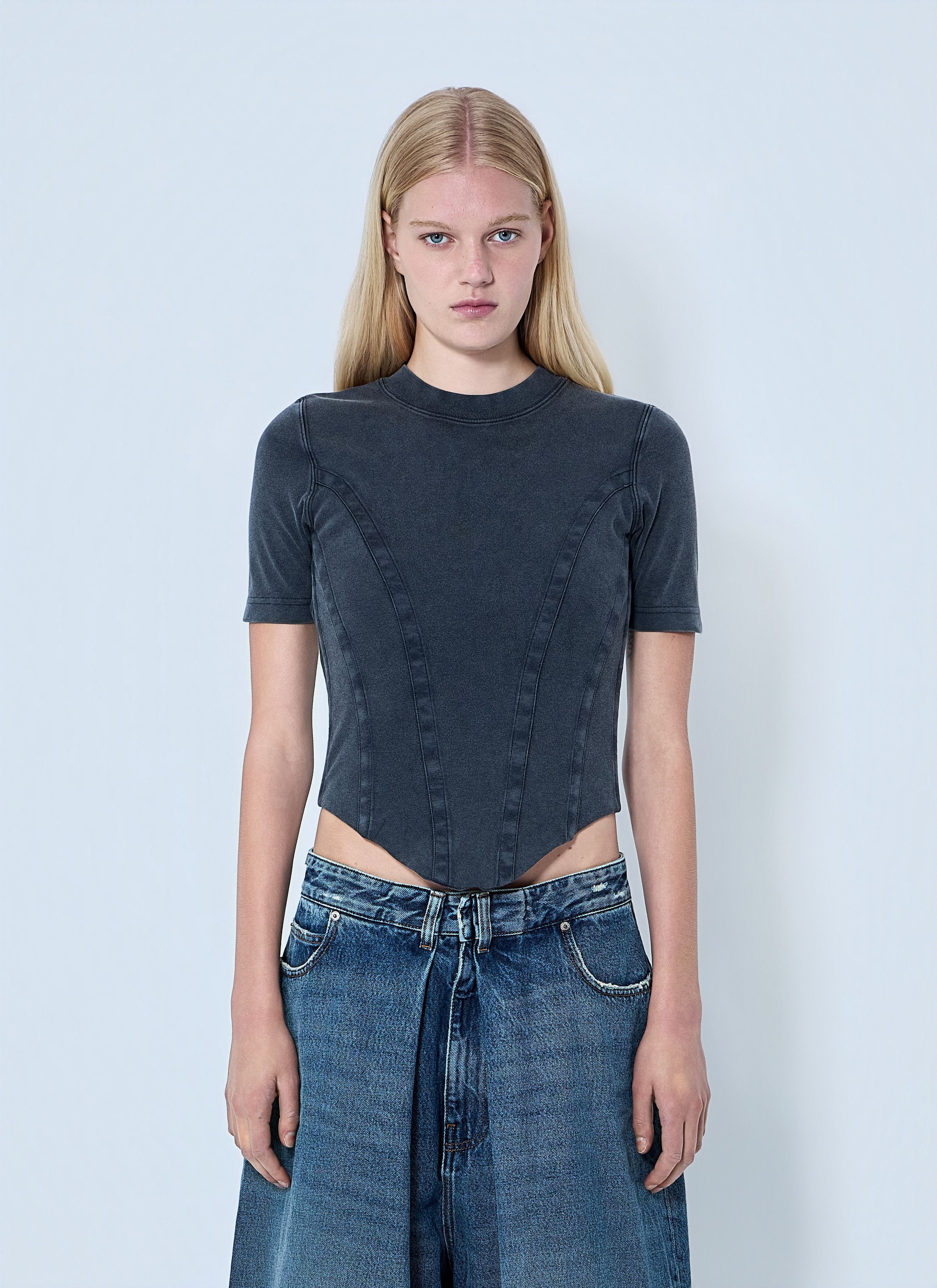 Balenciaga Cotton Jersey T-Shirt Size S / US 4 / IT 40 - 1 Thumbnail