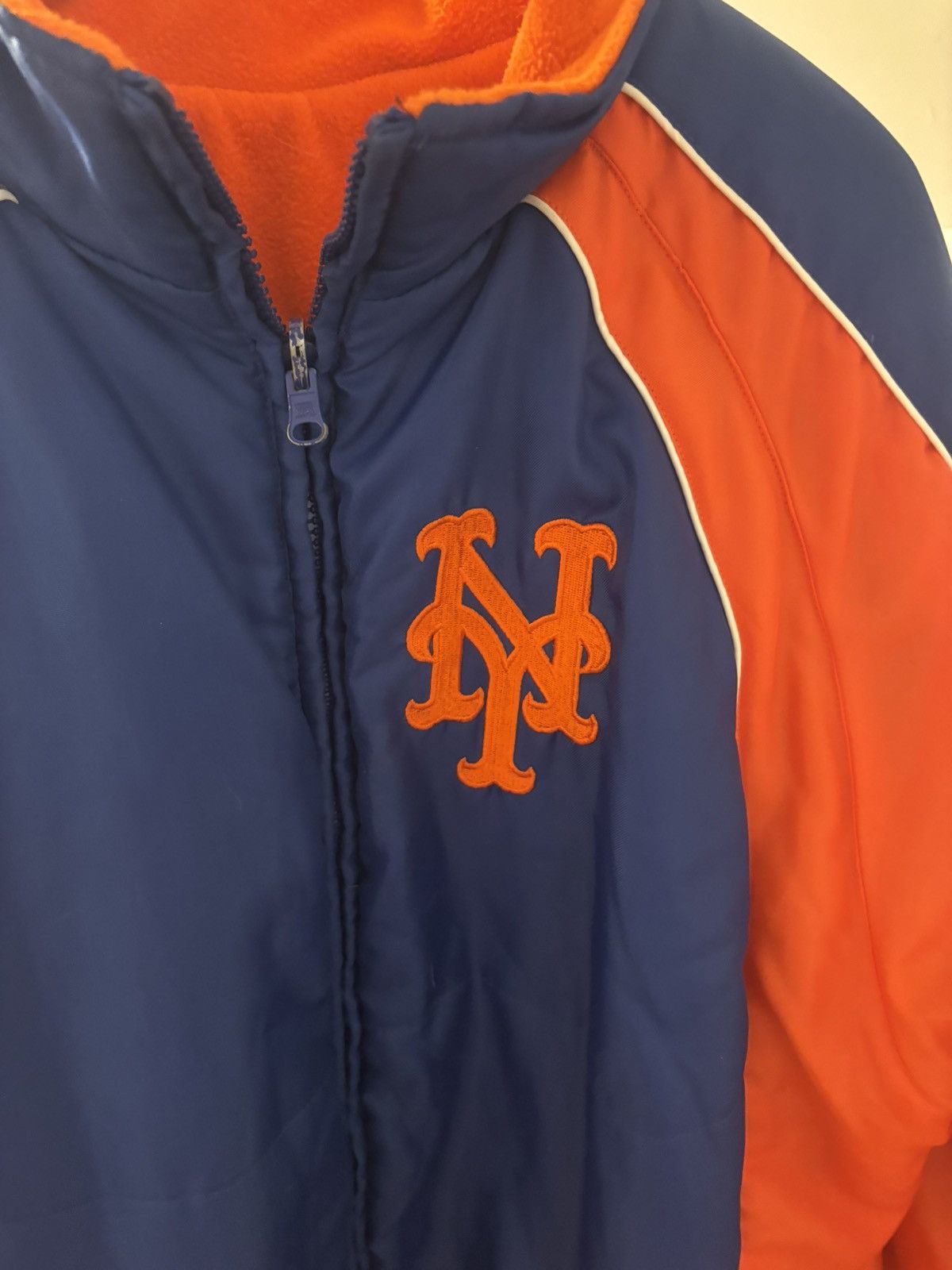 MLB New York Mets Reversible Jacket, Rare Size US L / EU 52-54 / 3 - 4 Thumbnail