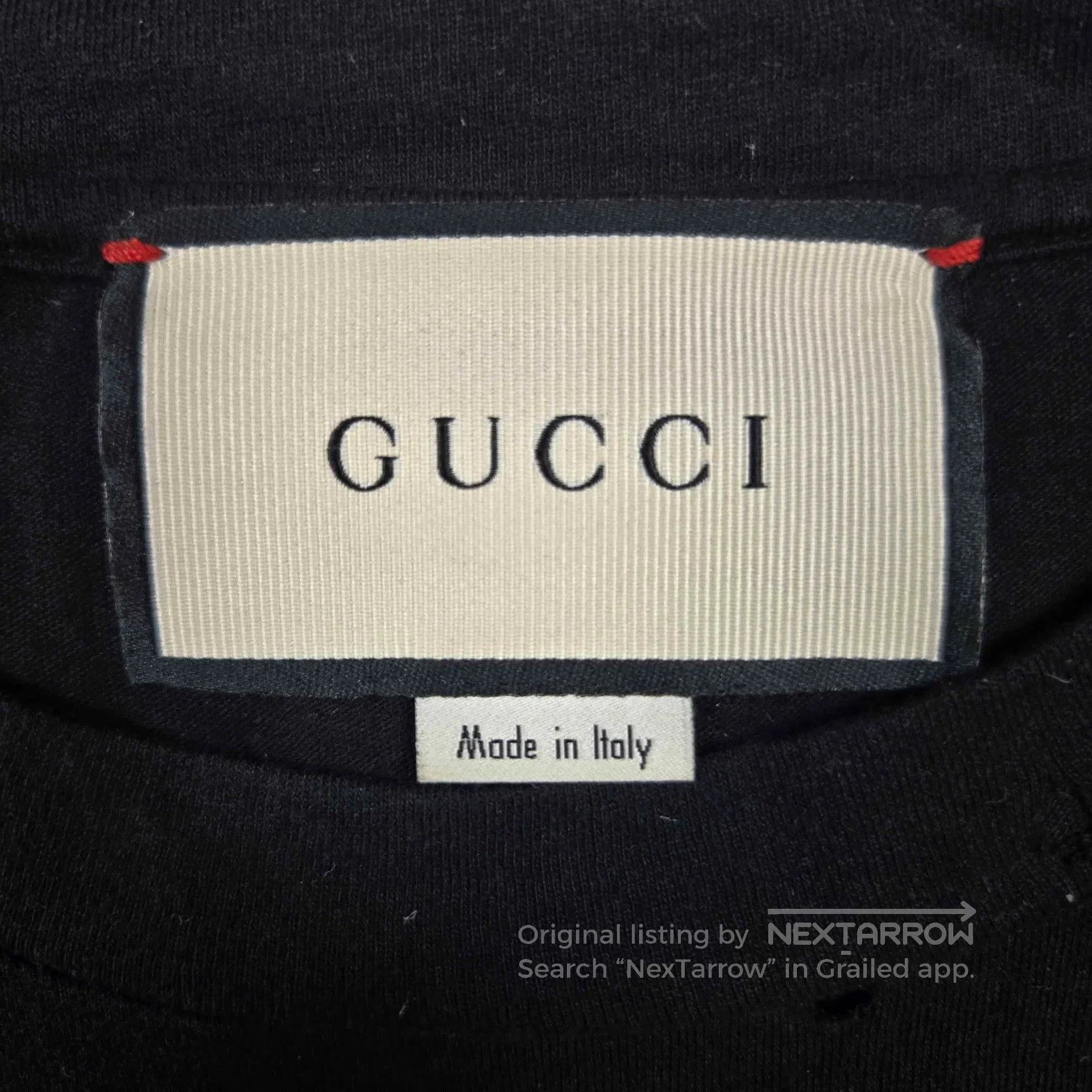 Gucci gucci logo distressed short sleeve t. Size US M / EU 48-50 / 2 - 4 Thumbnail