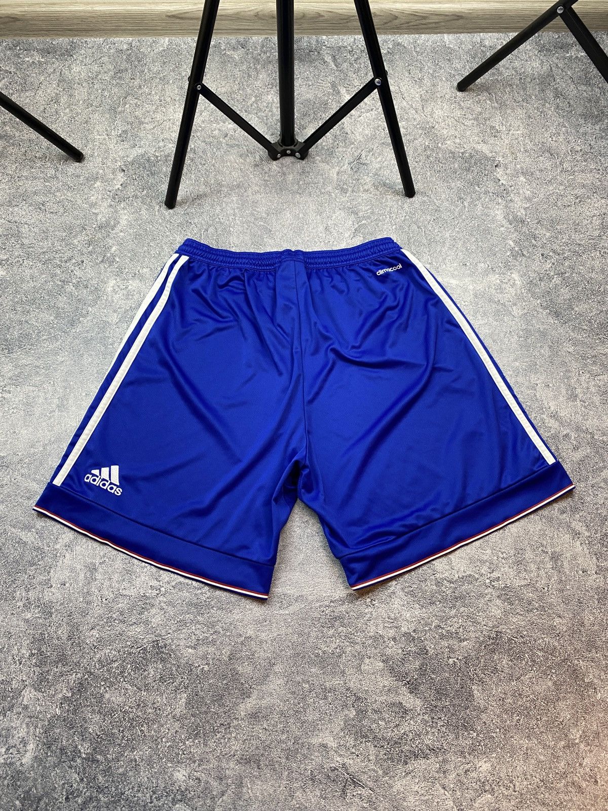 Adidas × Chelsea Soccer Shorts from Chelsea’s 2015/2016 kit Size US 32 / EU 48 - 2 Thumbnail