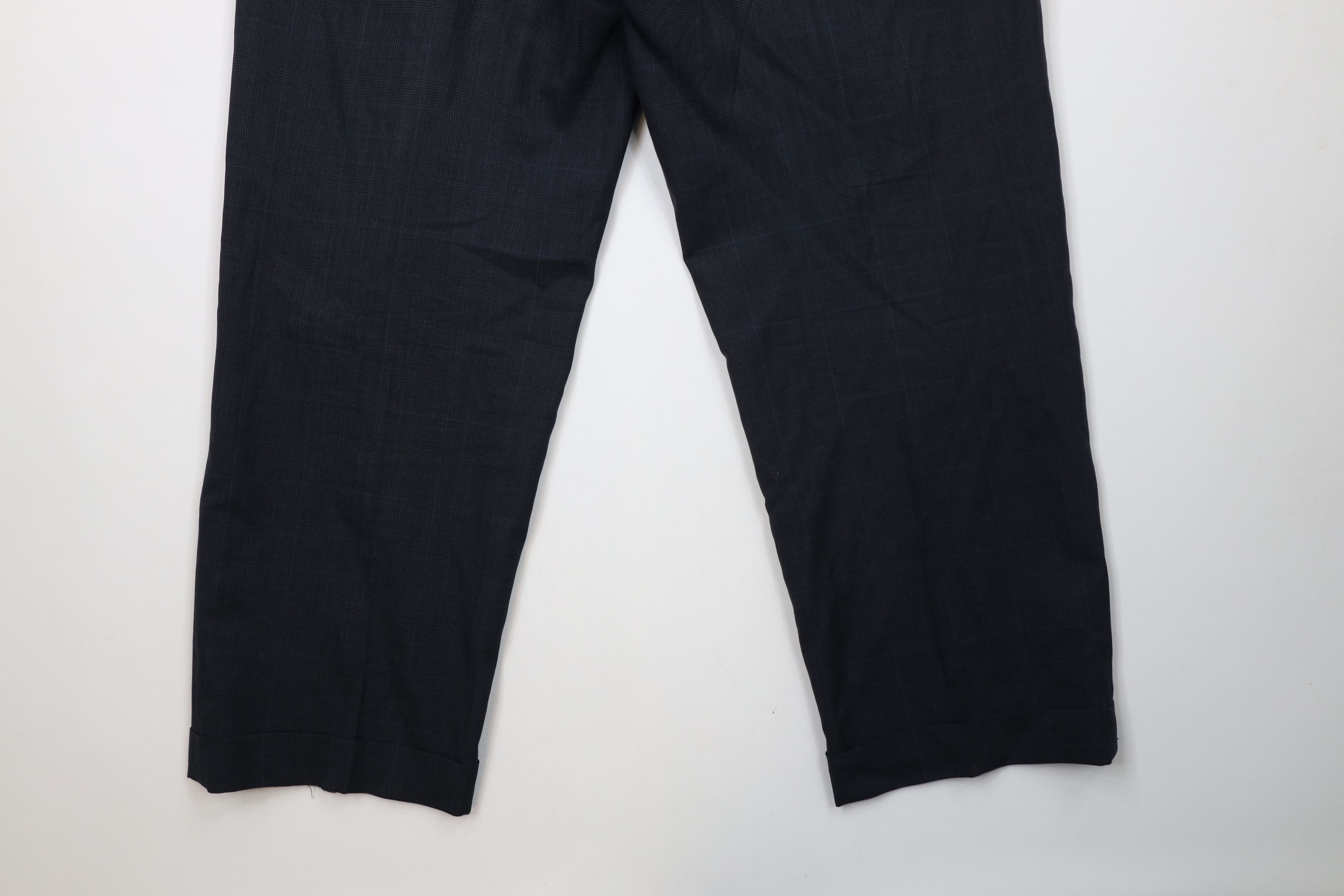 Jos. A. Bank × Vintage Vintage Jos A Bank Lightweight Wool Wide Leg Chino Pants Size US 36 / EU 52 - 13 Thumbnail
