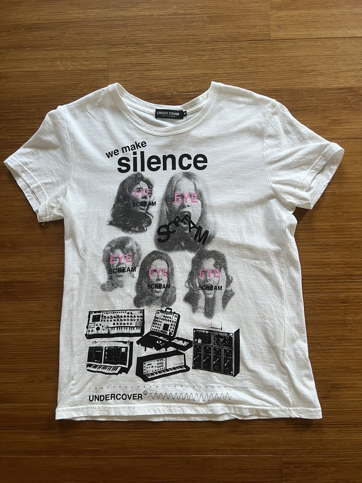 Undercover Undercover ‘We Make Silence’ tee Size US S / EU 44-46 / 1 - 1 Thumbnail