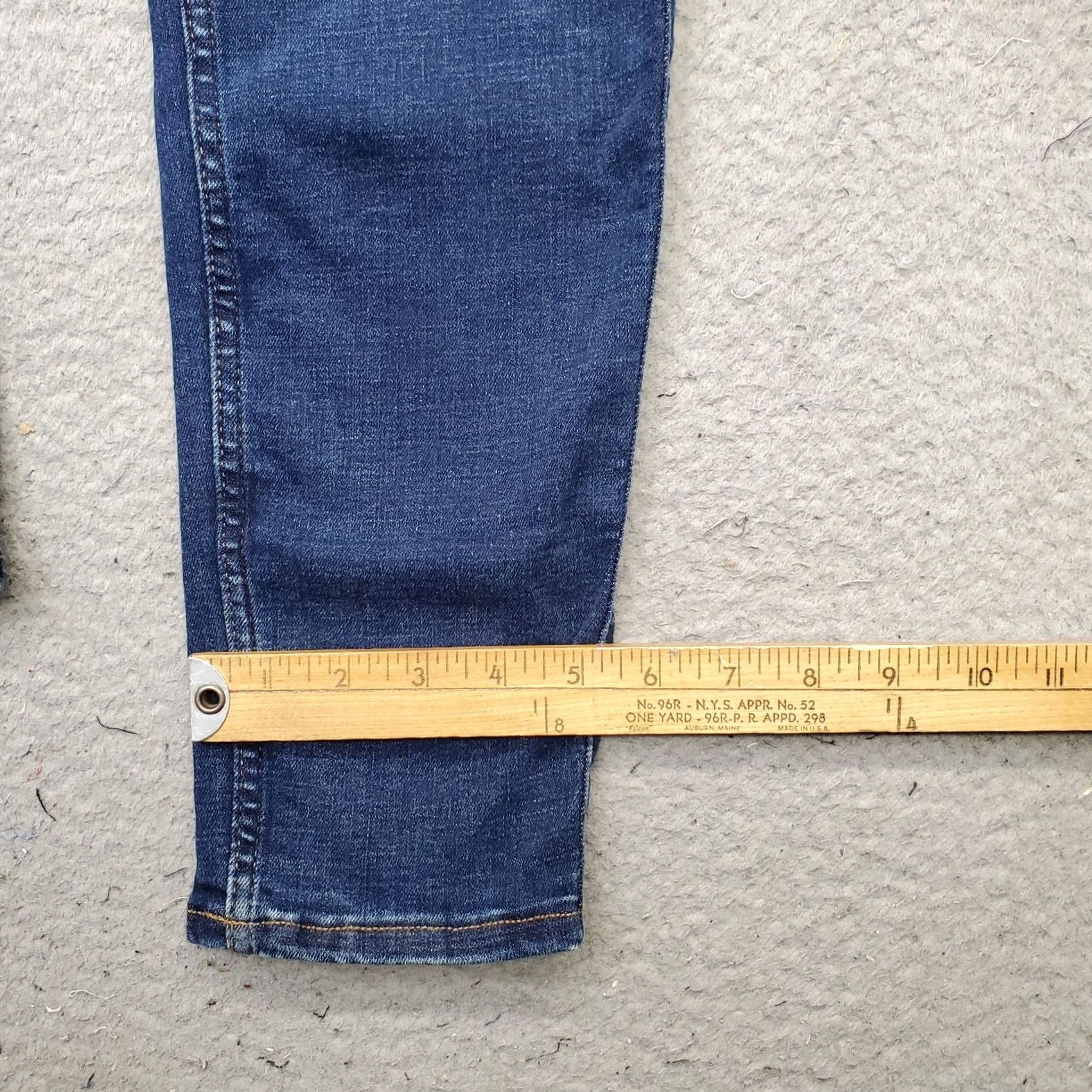 Old Navy Old Navy Jeans Womens 10P Blue Denim Extra High-Rise Rockstar Super-Skinny Leg Jeans Size 32" / US 10 / IT 46 - 5 Thumbnail