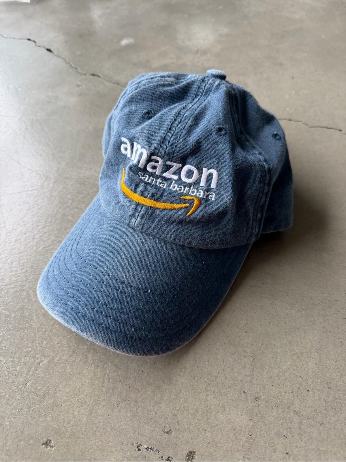 Other Amazon / Santa Barbara Dad Hat / Blue Adjustable Cap Size ONE SIZE - 2 Thumbnail