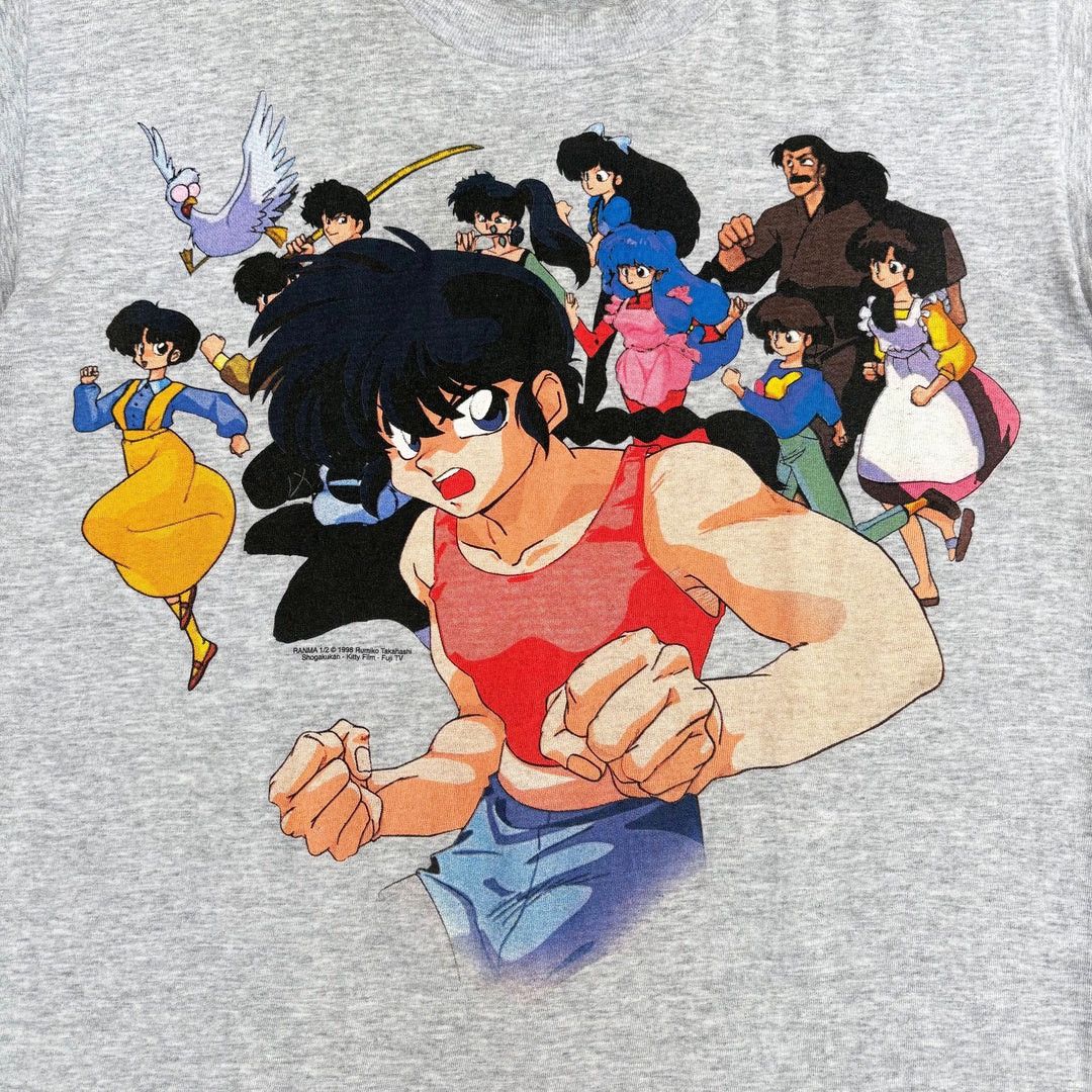 Anime Ranma 1/2 1998 90s Vintage Anime Manga Rare Japan T-Shirt Size US L / EU 52-54 / 3 - 2 Thumbnail