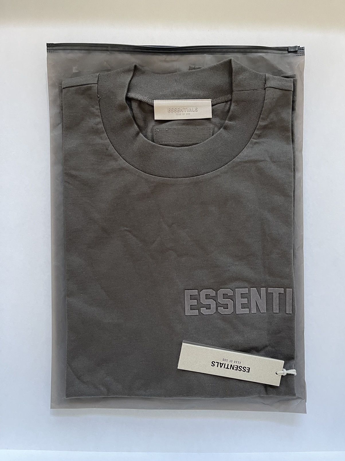 FOG × Fear of God × Pacsun FOG - Essentials Fear Of God Off Black FW22 T-Shirt Sz (XL) Size US XL / EU 56 / 4 - 2 Thumbnail
