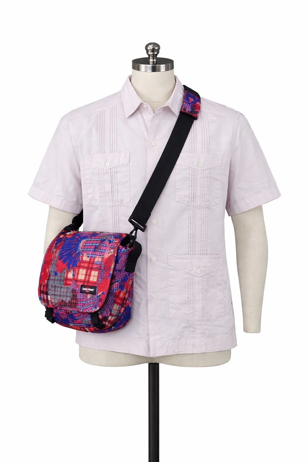 Eastpak Satoshi Nakamoto Style Eastpak Patchwork Crossbody Bag Size ONE SIZE - 14 Thumbnail