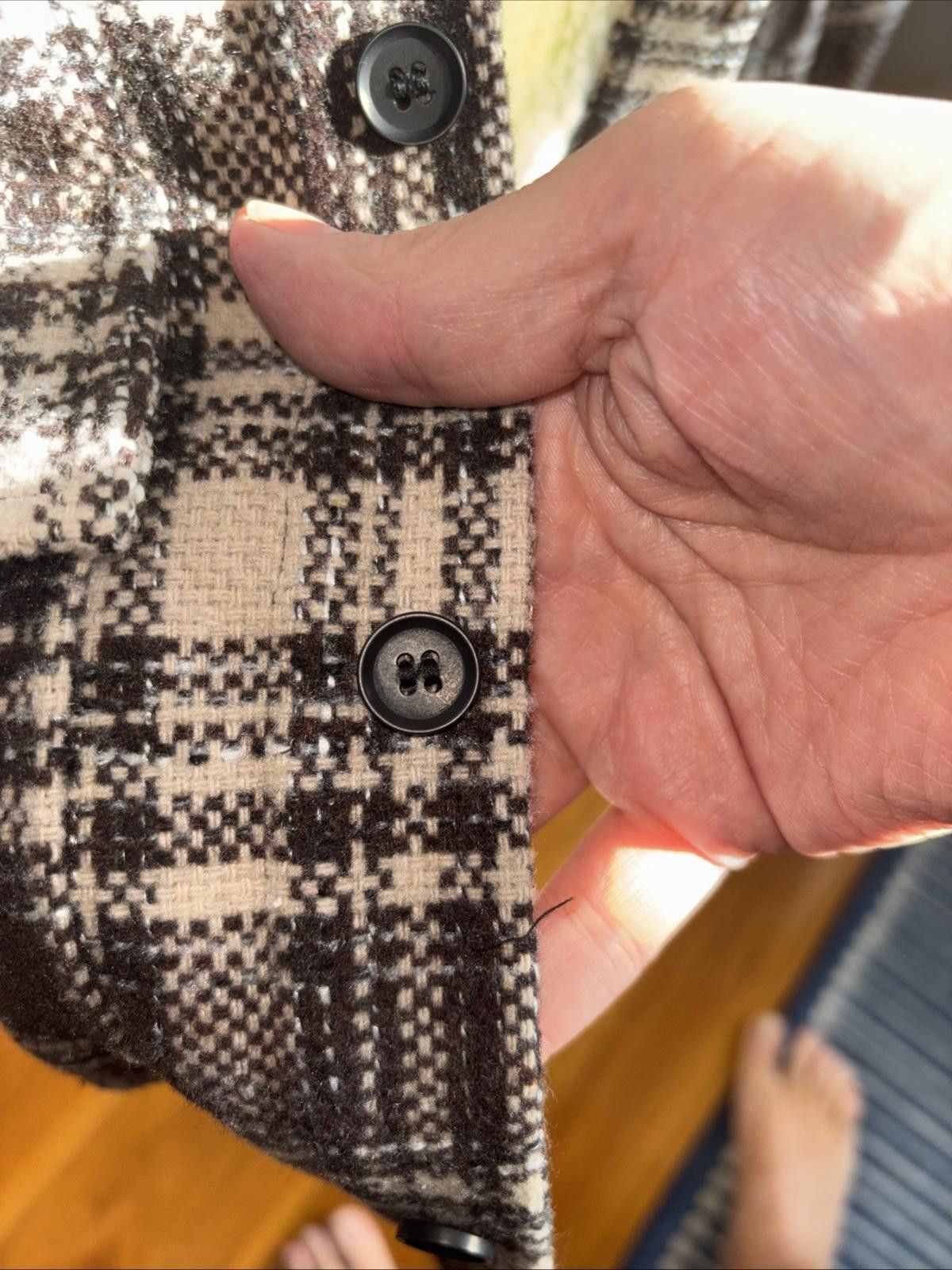 Pacsun Pacsun Sample Sherpa Lined Over Shirt Medium Shacket Size US M / EU 48-50 / 2 - 8 Thumbnail