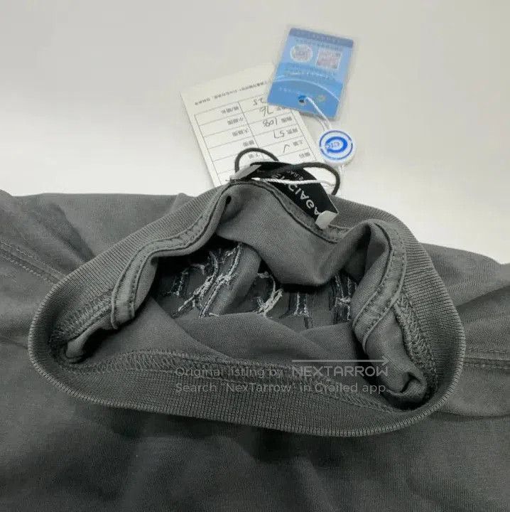 Balenciaga Balenciaga Grey Short Sleeve Logo T. Size US S / EU 44-46 / 1 - 6 Thumbnail
