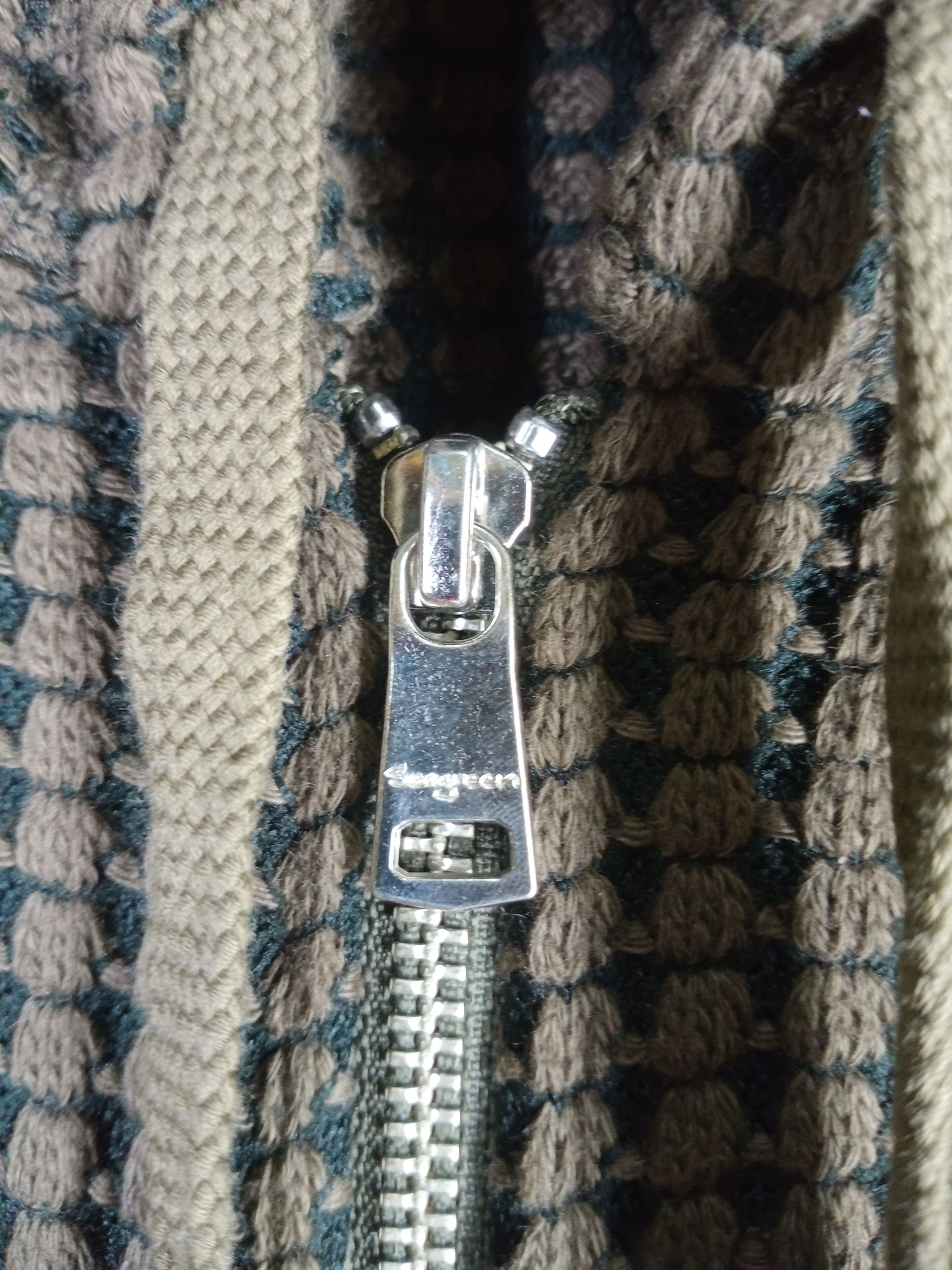 Rare Vintage Sea Green TATRAS JAPAN Zipper Hoodie