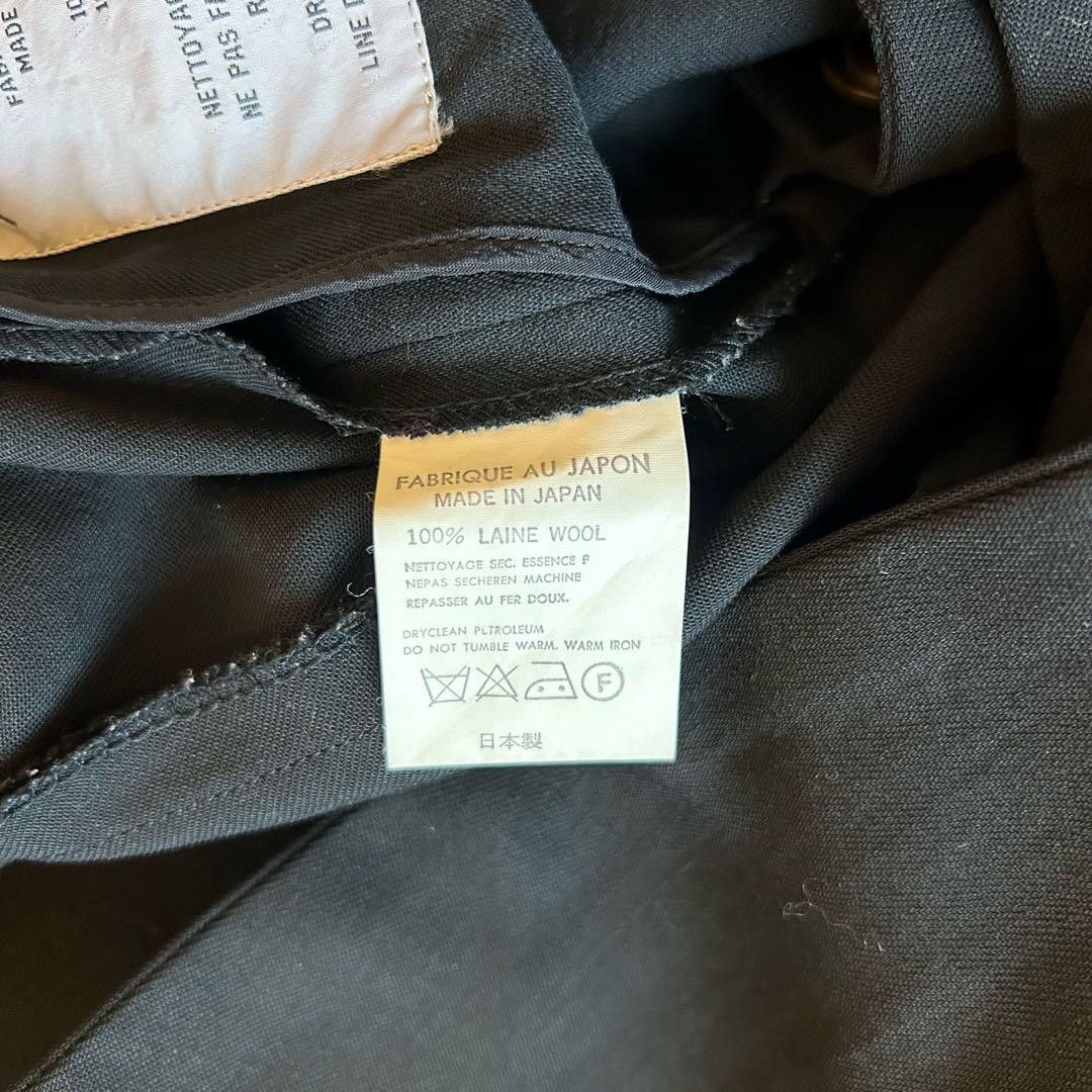 Yohji Yamamoto Yohji Yamamoto Femme black wool gabari jumpsuit Size US S / EU 44-46 / 1 - 9 Thumbnail